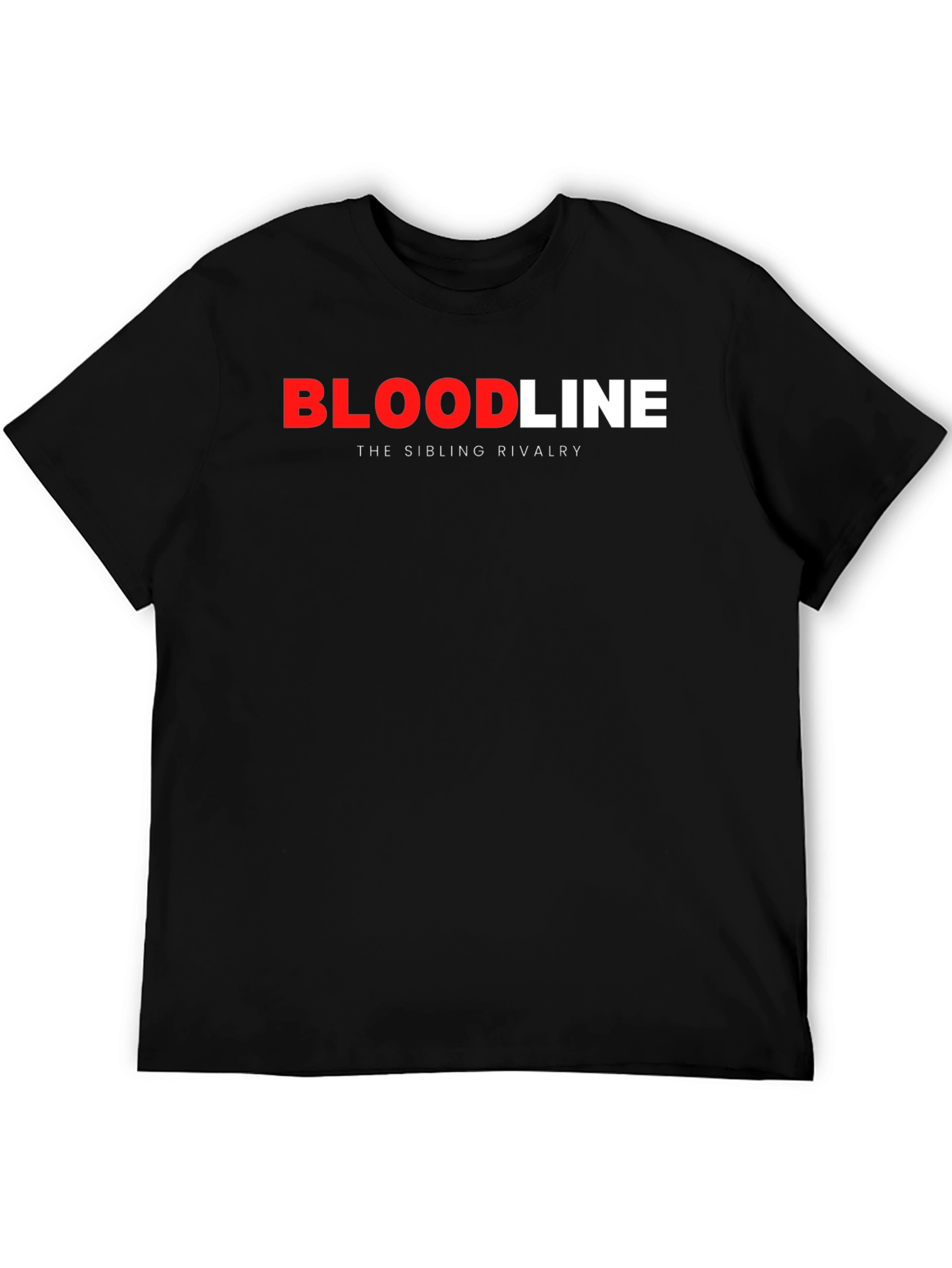 Black Bloodline Sibling Rivalry Black Graphic Tee view 5