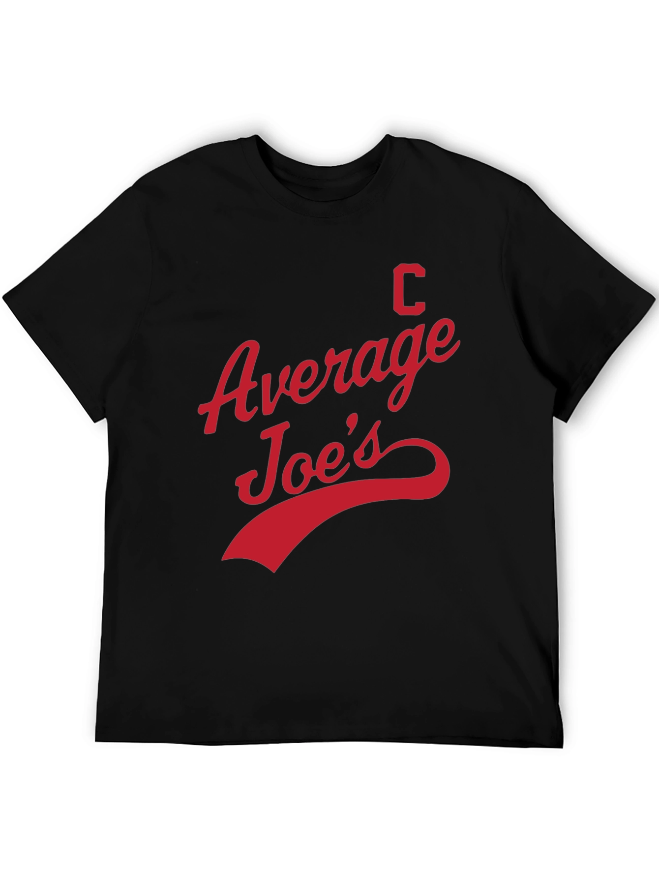 Black Average Joe's T-Shirt - Dodgeball Inspired view 5