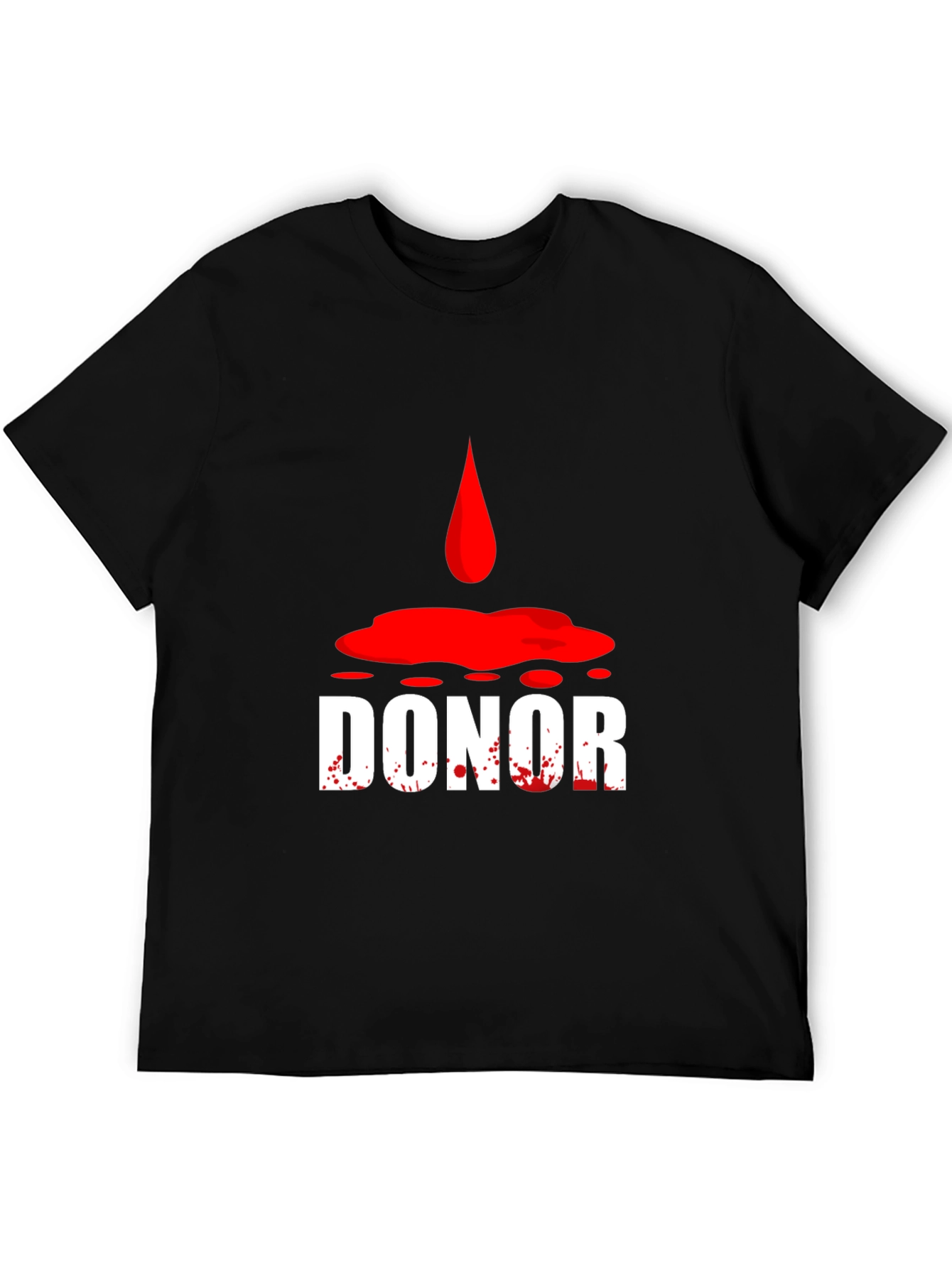 Donor T-Shirt Blood Donation Awareness Tee - 5