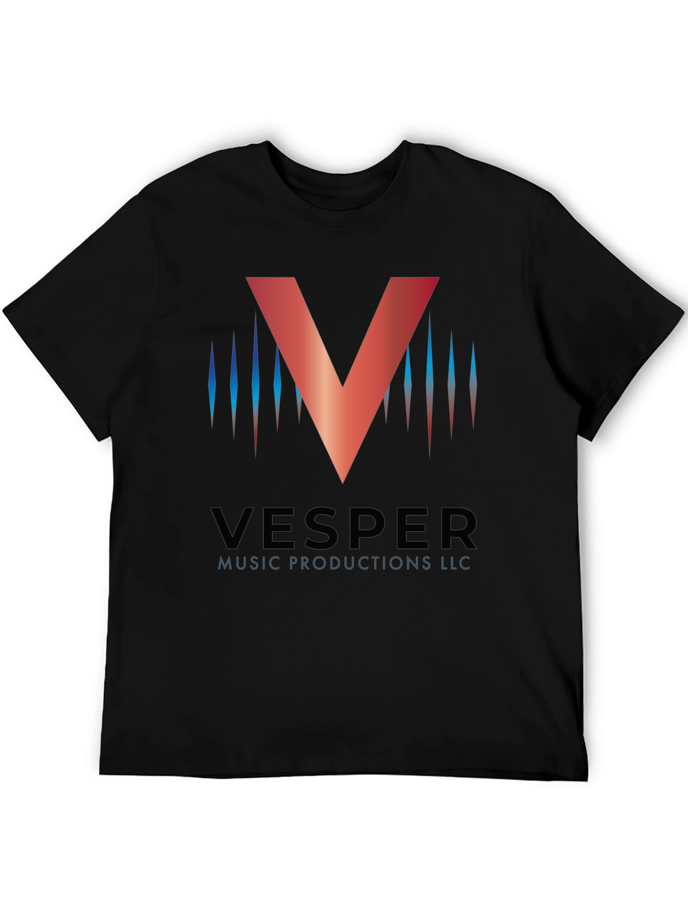 Black Vesper Music Productions LLC T-Shirt view 5