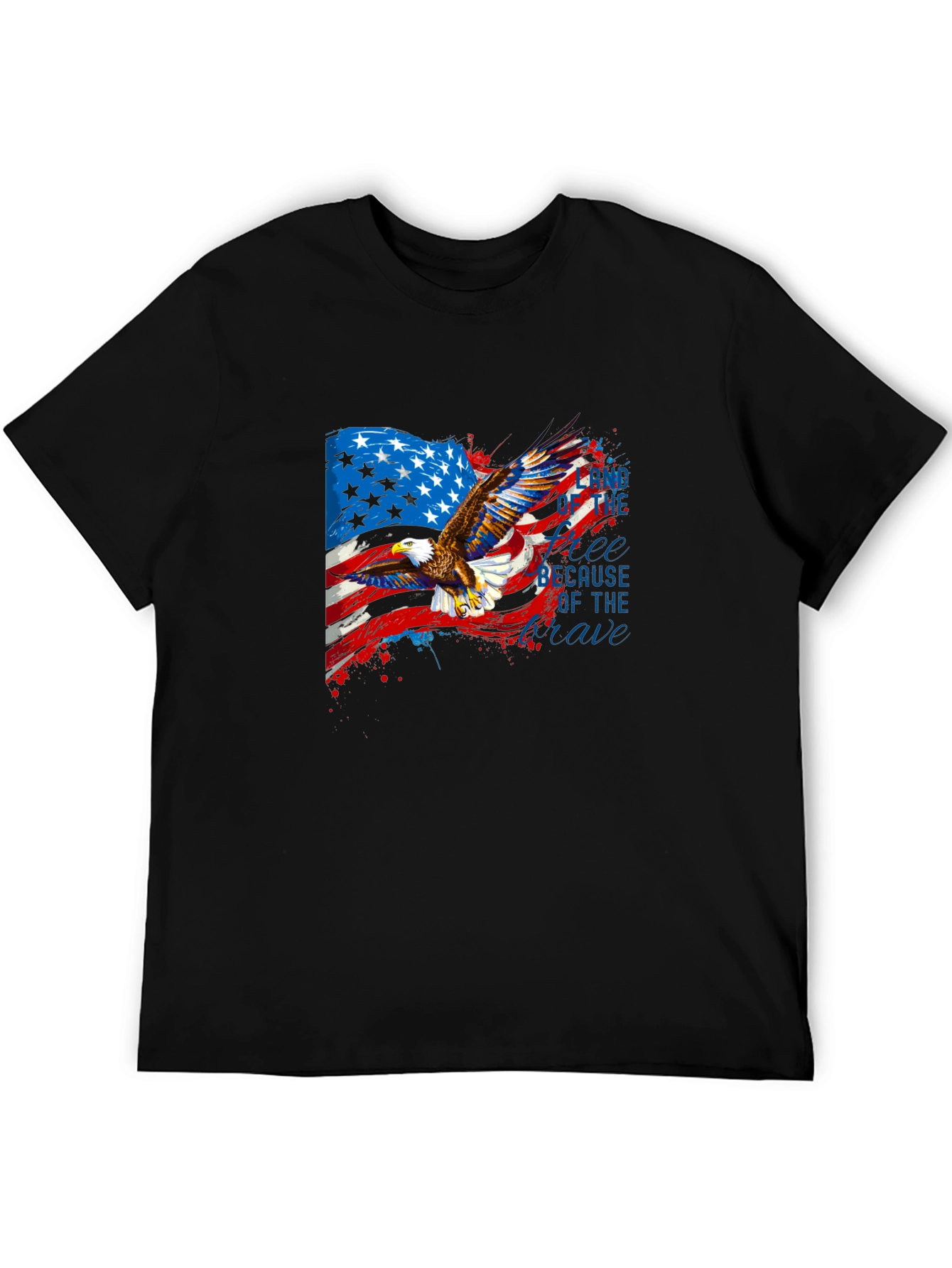 Black American Eagle Graphic Tee view 5