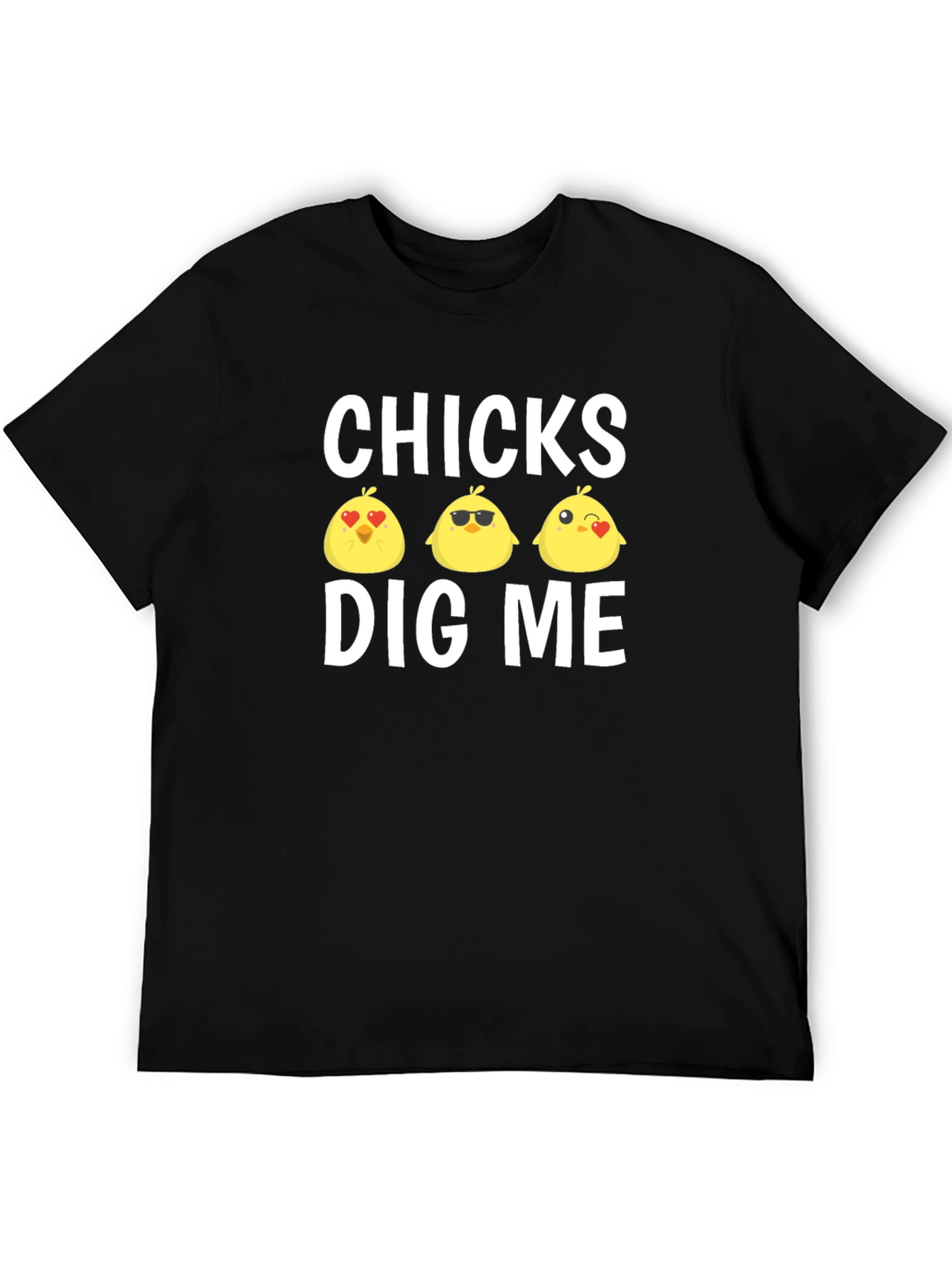 Black Chicks Dig Me Easter T-Shirt view 5