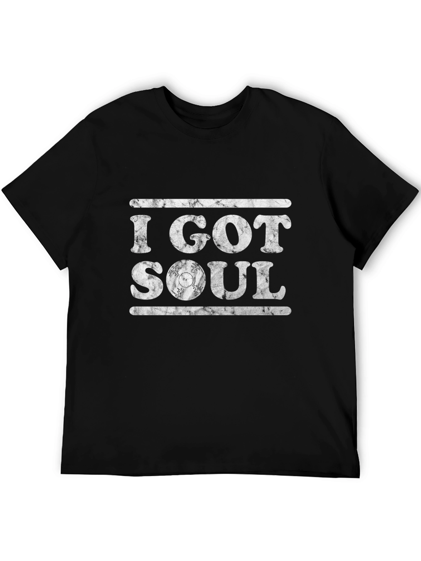 Black I Got Soul T-Shirt - Vintage Music Tee view 5