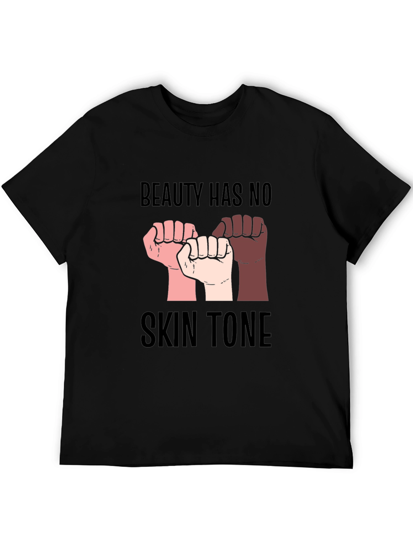 Black Beauty Has No Skin Tone T-Shirt view 5
