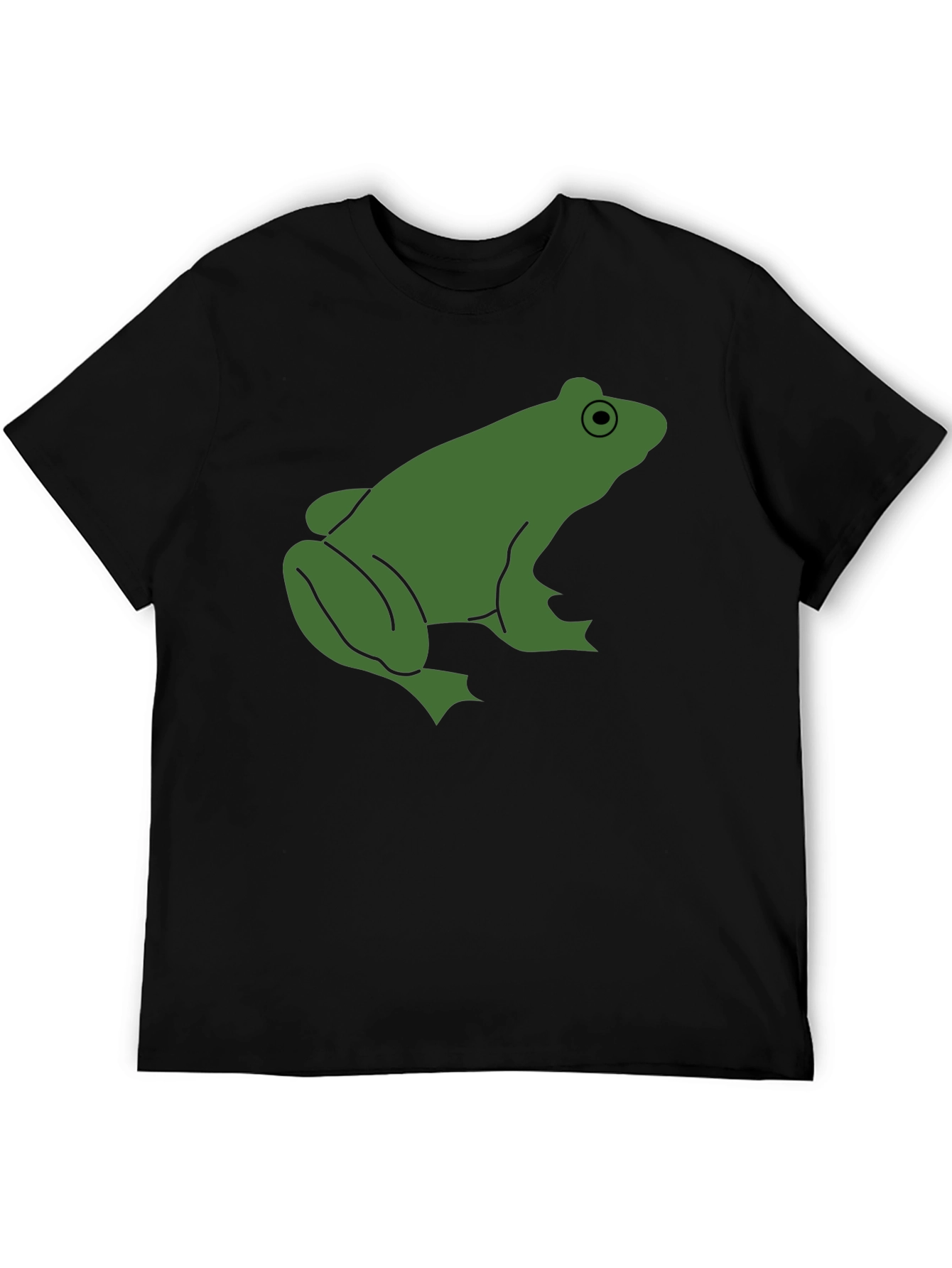 Black Frog Graphic Tee - Men's Black T-Shirt view 5
