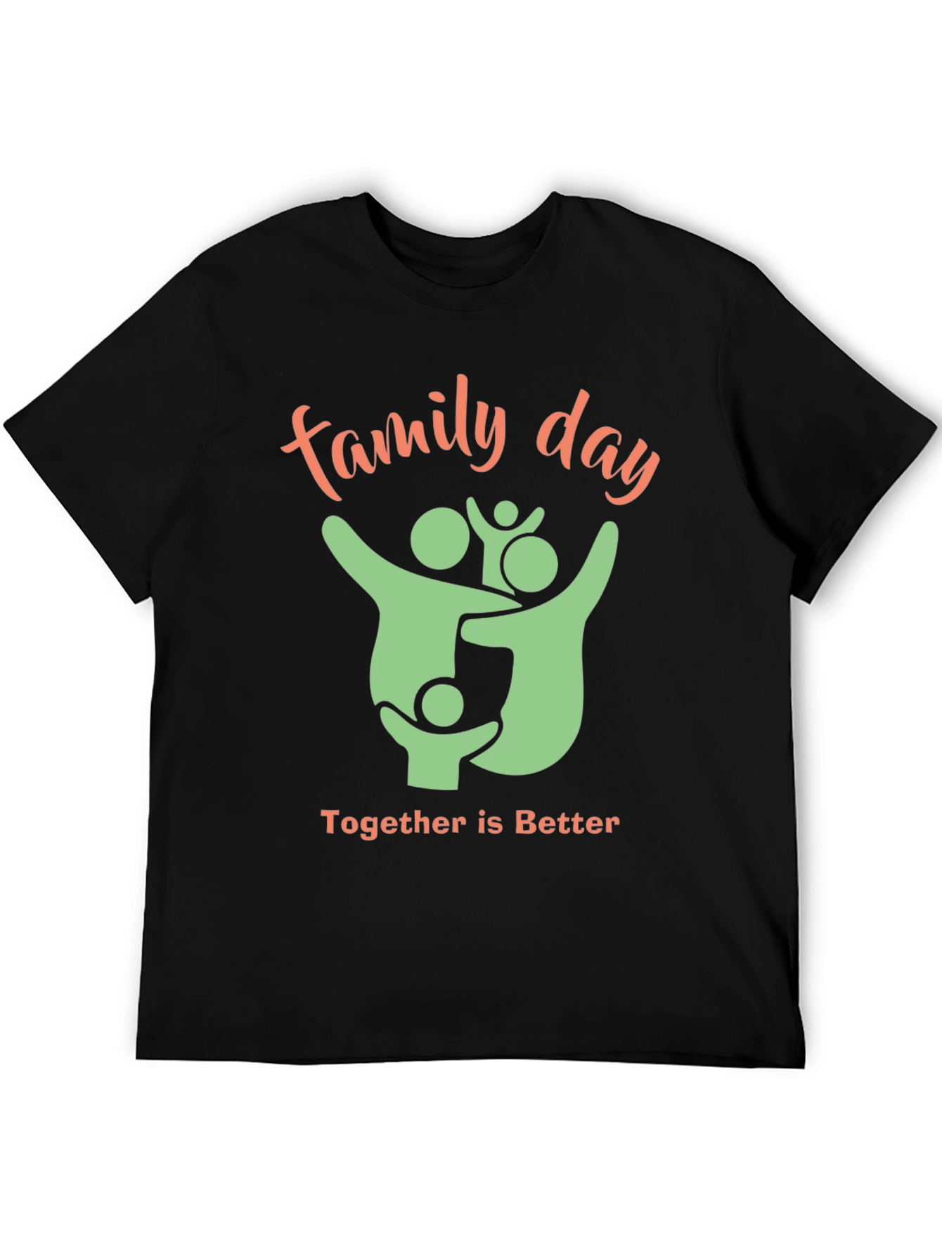 Black Family Day T-Shirt - Together is Better view 5
