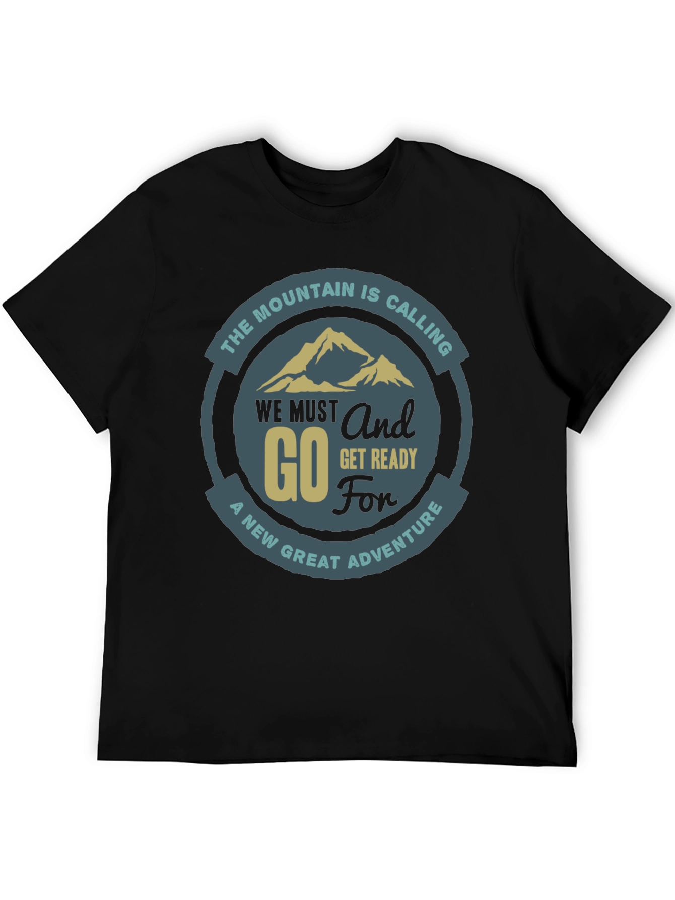 Black Mountain Adventure Graphic Tee - Black view 5
