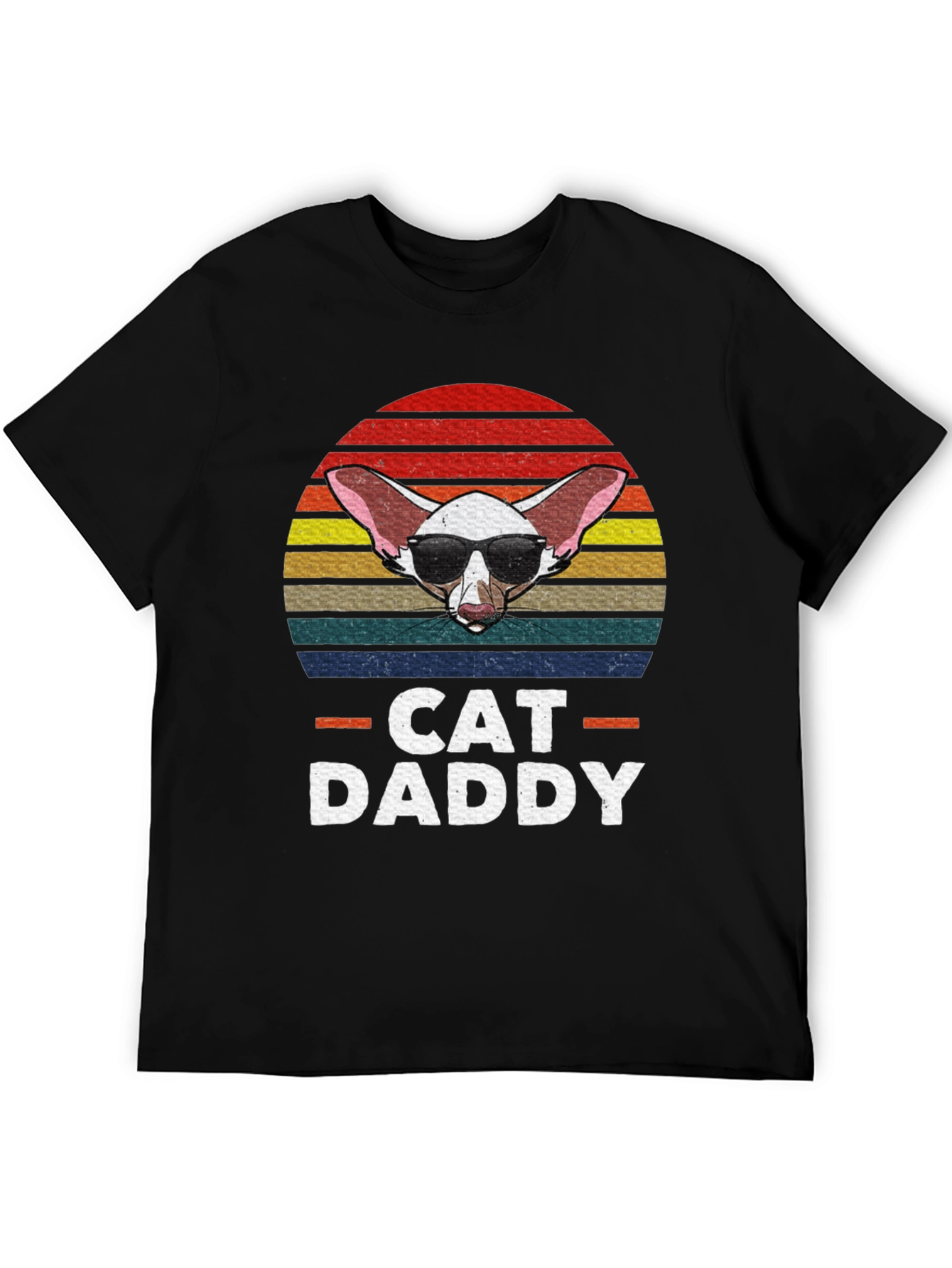 Black Cat Daddy T-Shirt view 5