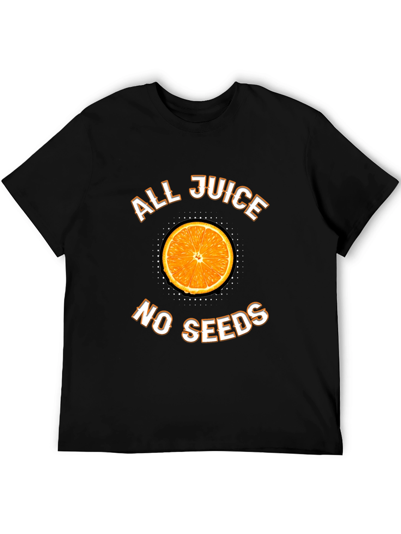 Black All Juice No Seeds T-Shirt view 5