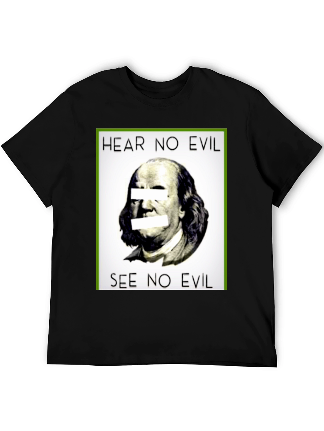 Hear No See No Evil Graphic T-Shirt - 5