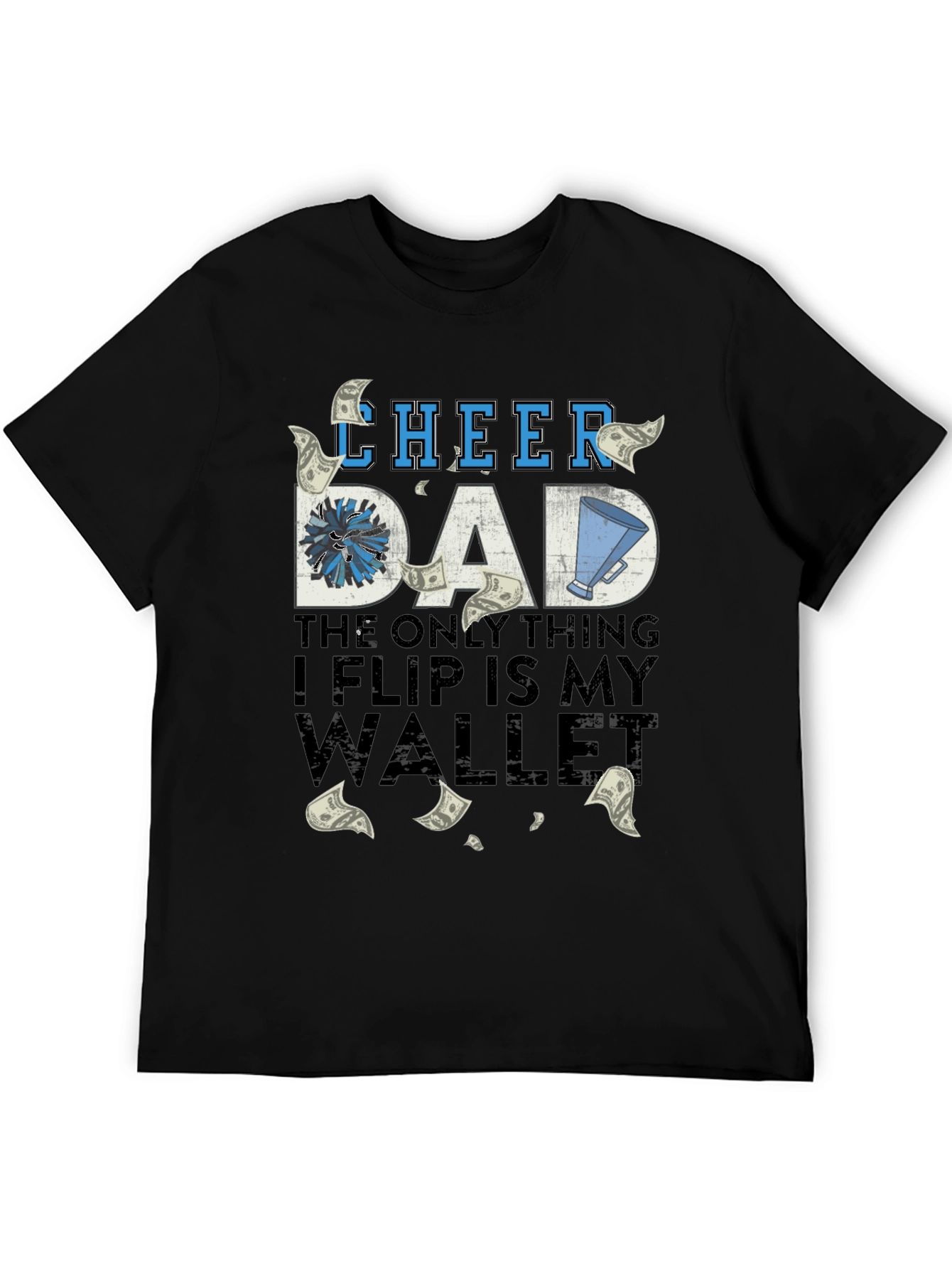 Cheer Dad T-Shirt - Humorous Parent Apparel - 5
