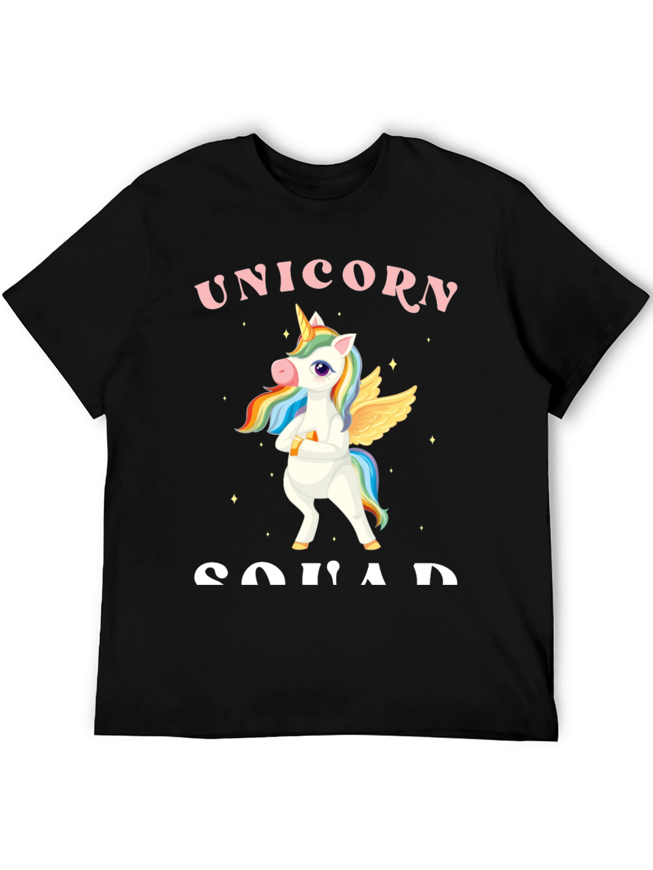 Black Unicorn Squad Graphic Tee view 5