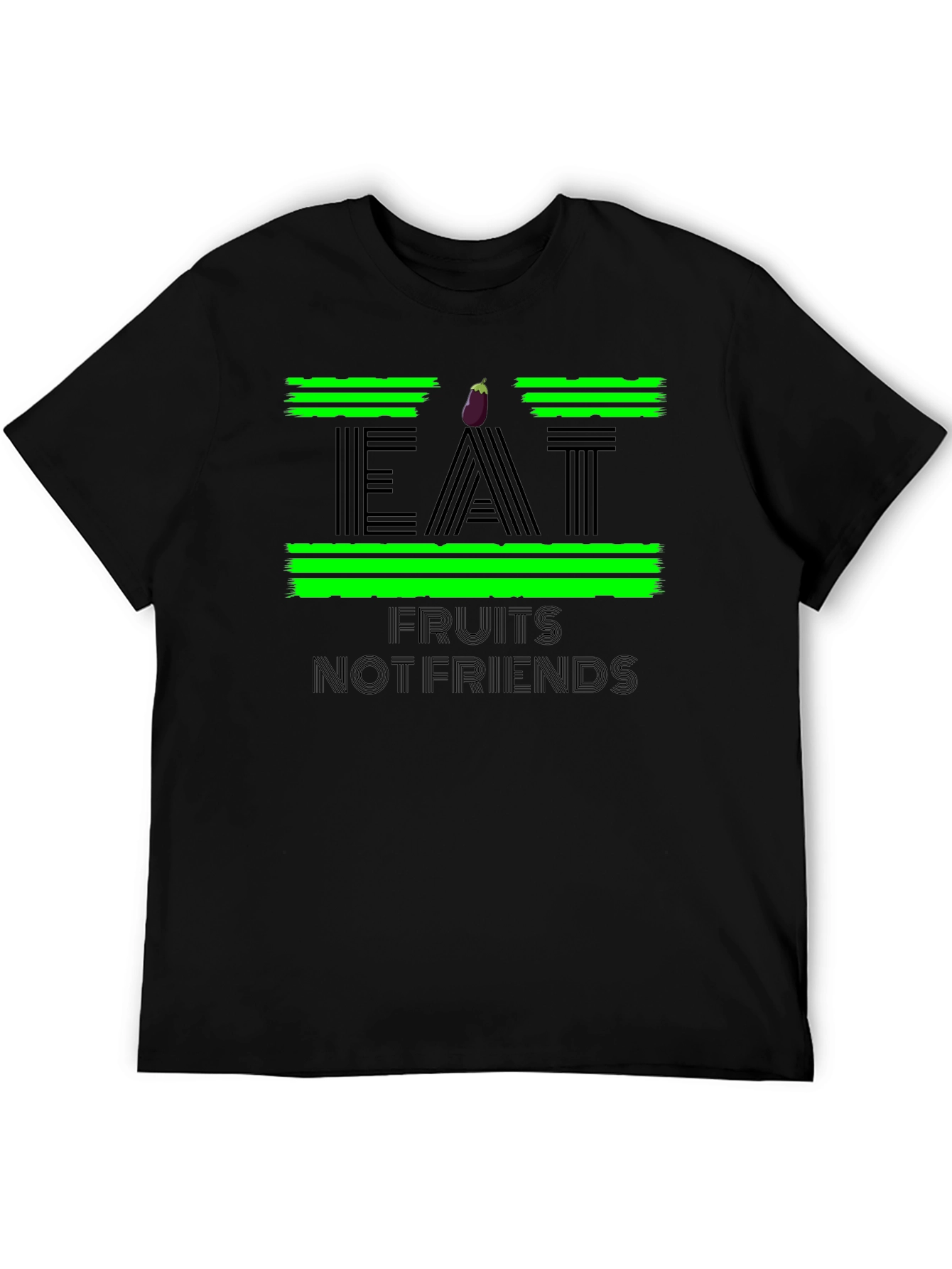 Eat Fruits Not Friends Graphic Tee - 5