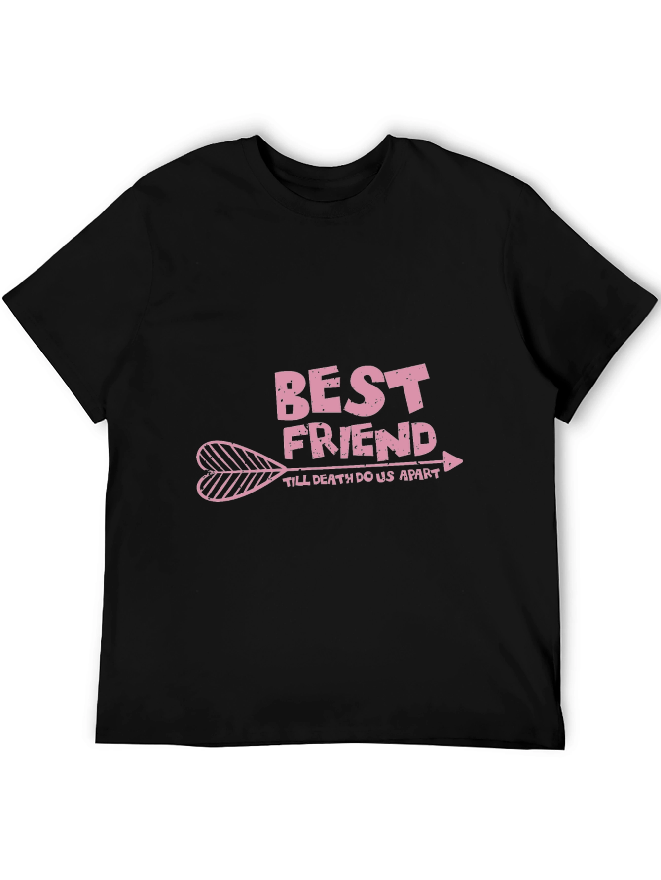 Black Best Friend Arrow T-Shirt - Till Death Do Us Apart view 5