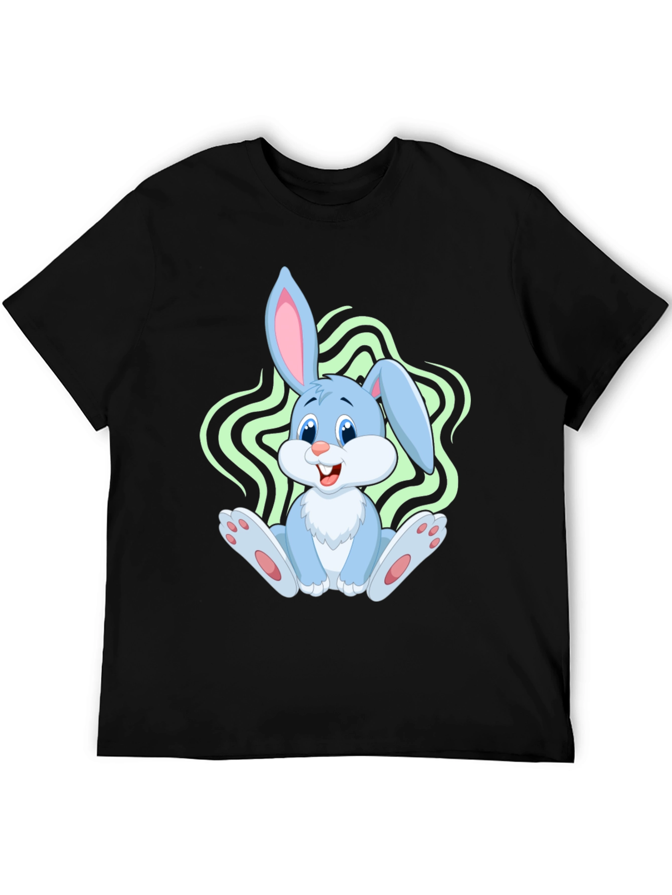 Cute Bunny Graphic Tee - Soft Cotton Comfort - 5