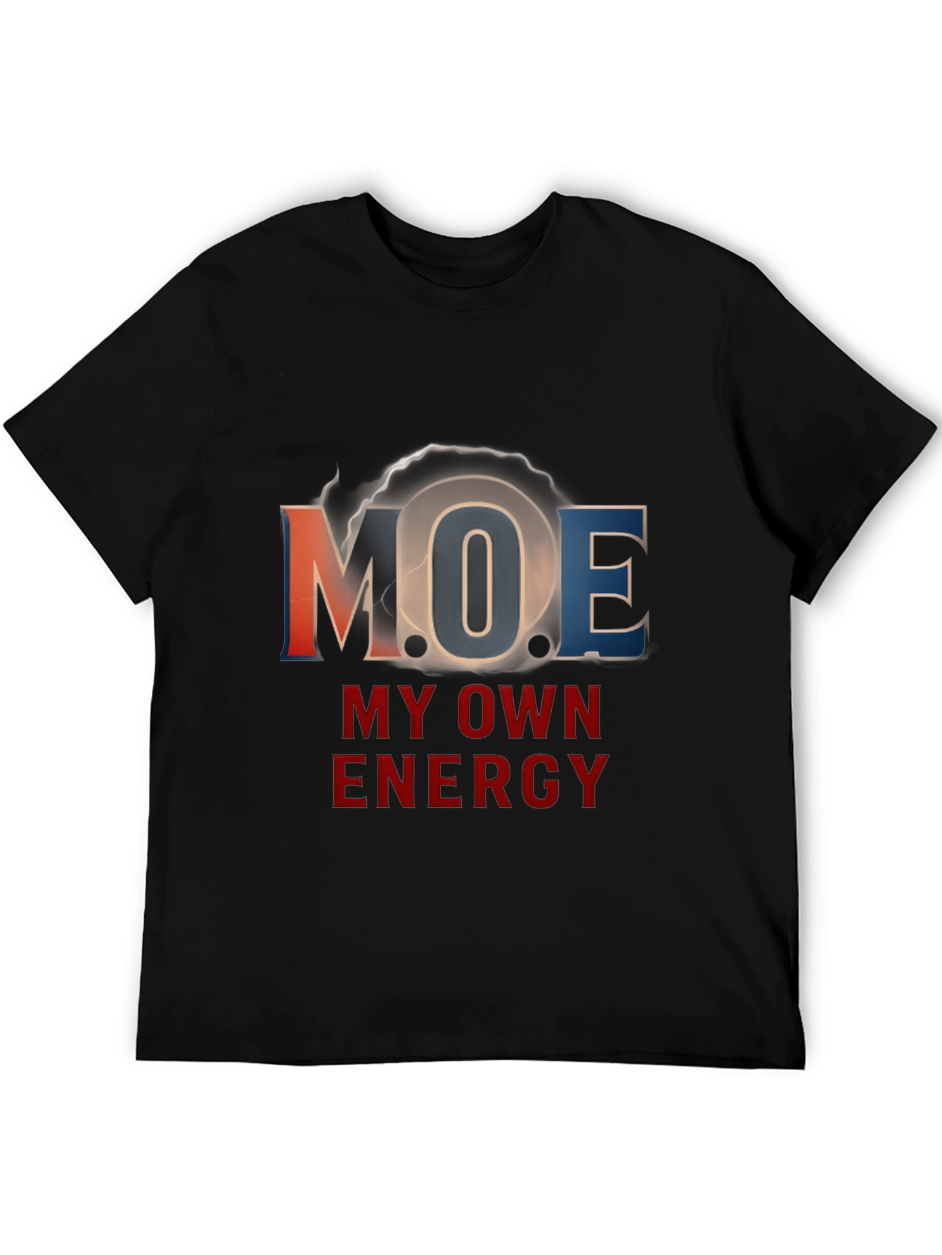 Black M.O.E. My Own Energy Graphic Tee view 5