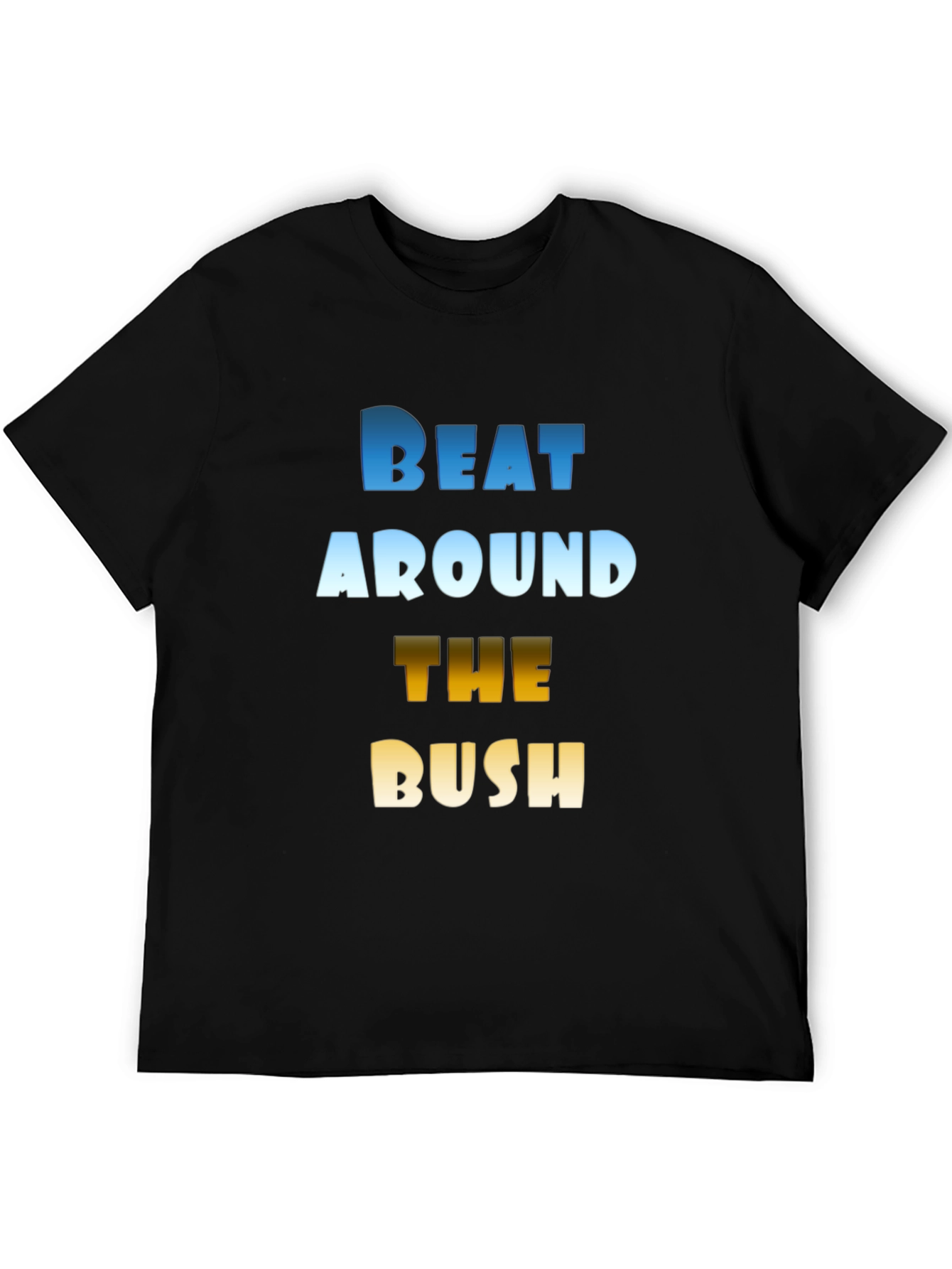 Black Beat Around the Bush Graphic Tee view 5