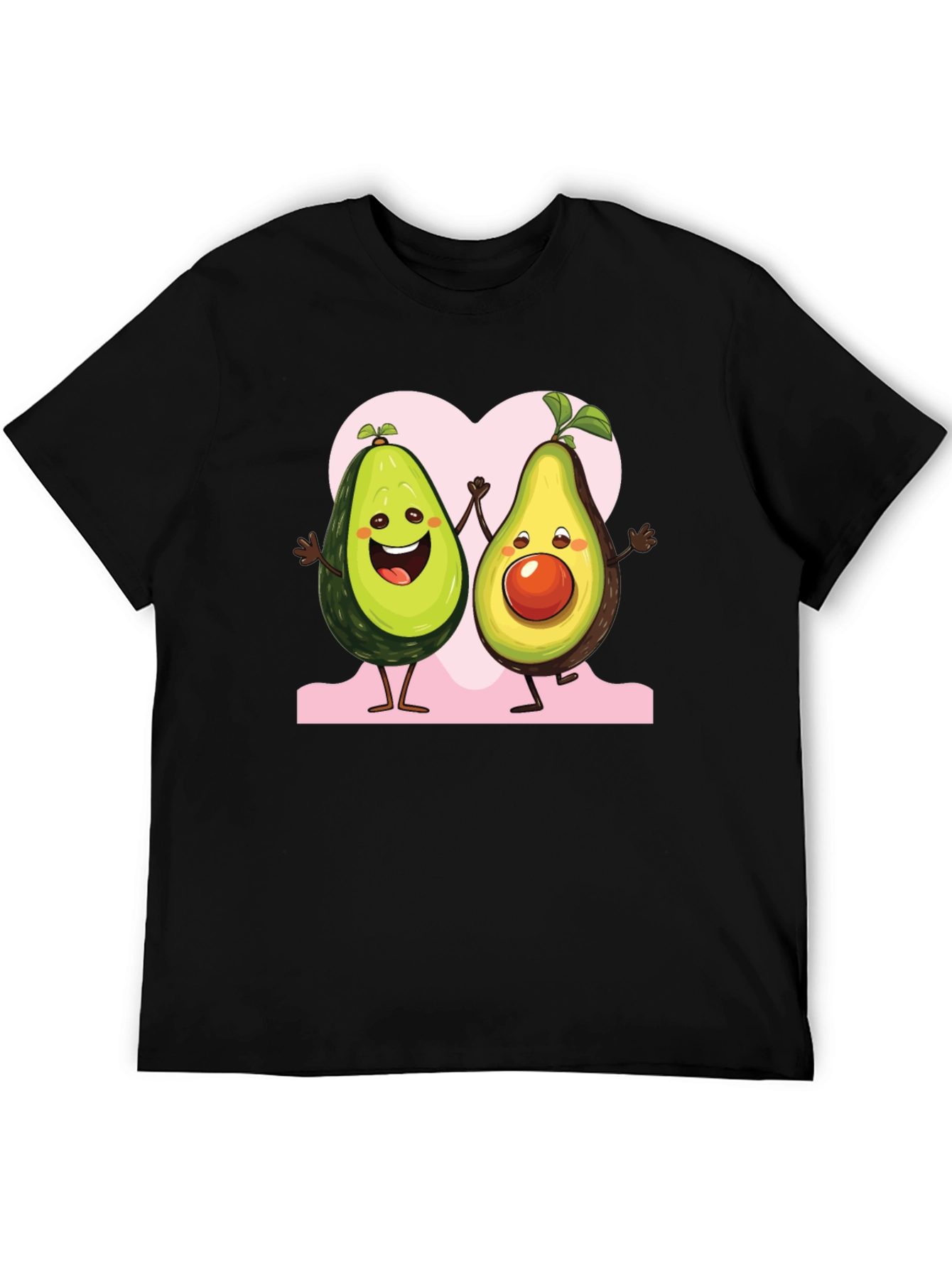 Black Avocado Love Graphic Tee - Cute & Trendy view 5