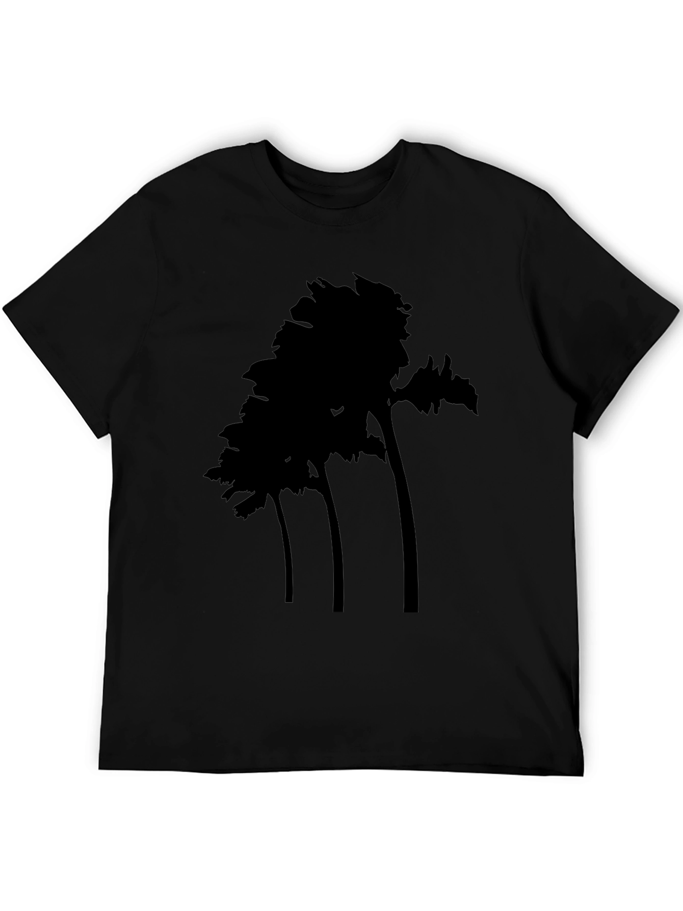 Black Black Trees Graphic Tee - Casual Comfort view 5