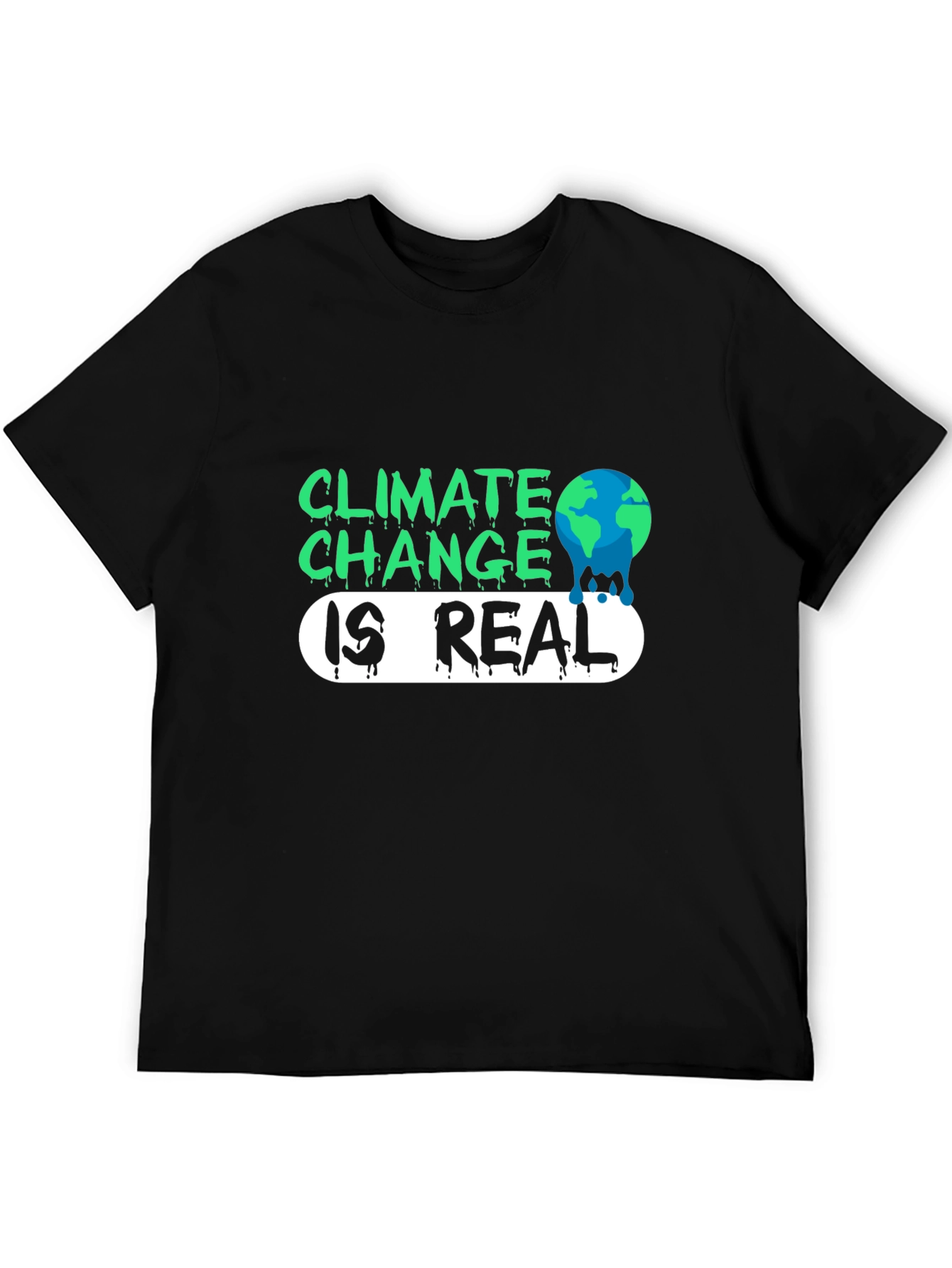 Climate Change is Real Graphic T-Shirt - 5
