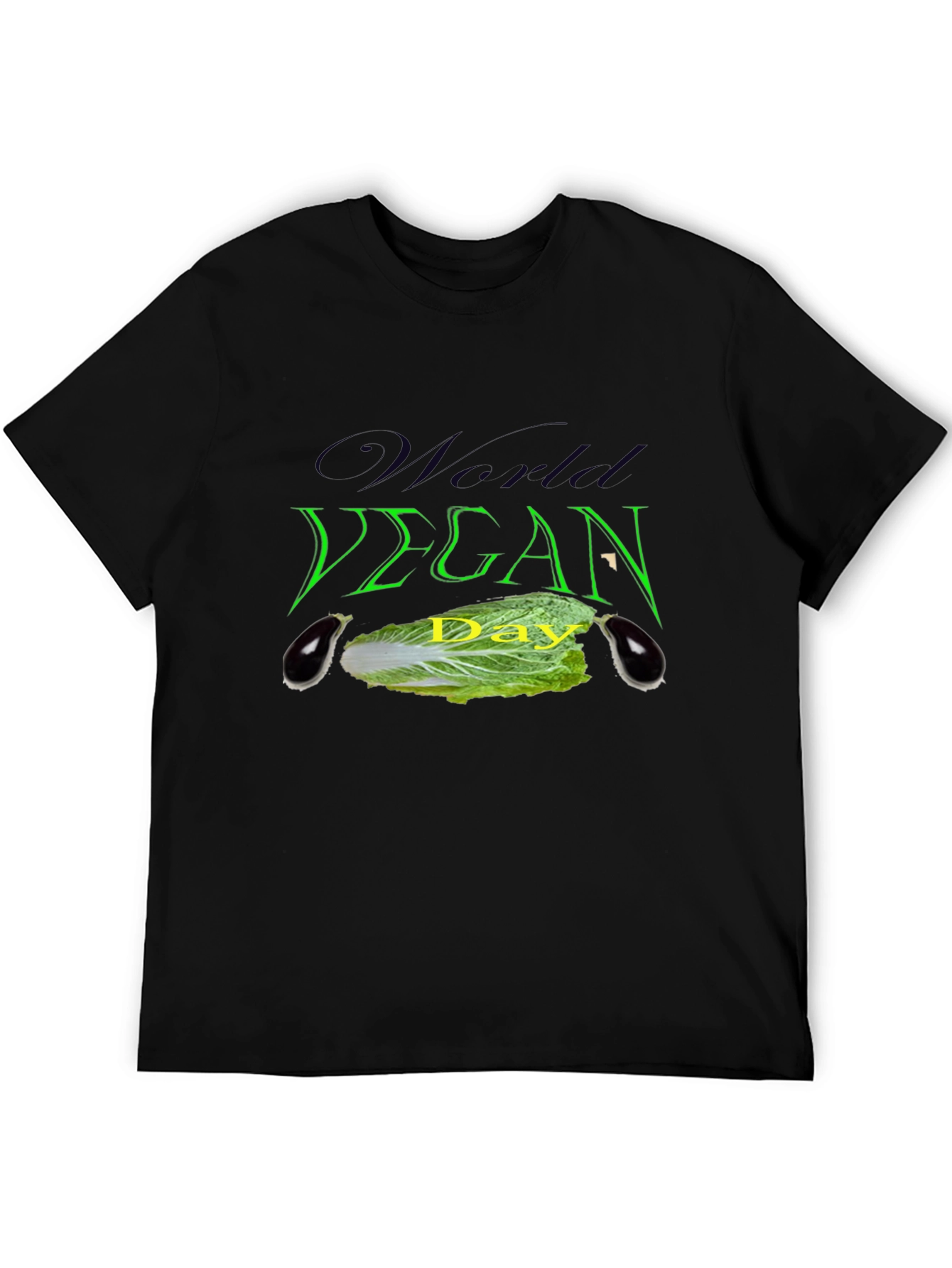 Vegan Day Graphic T-Shirt - 5