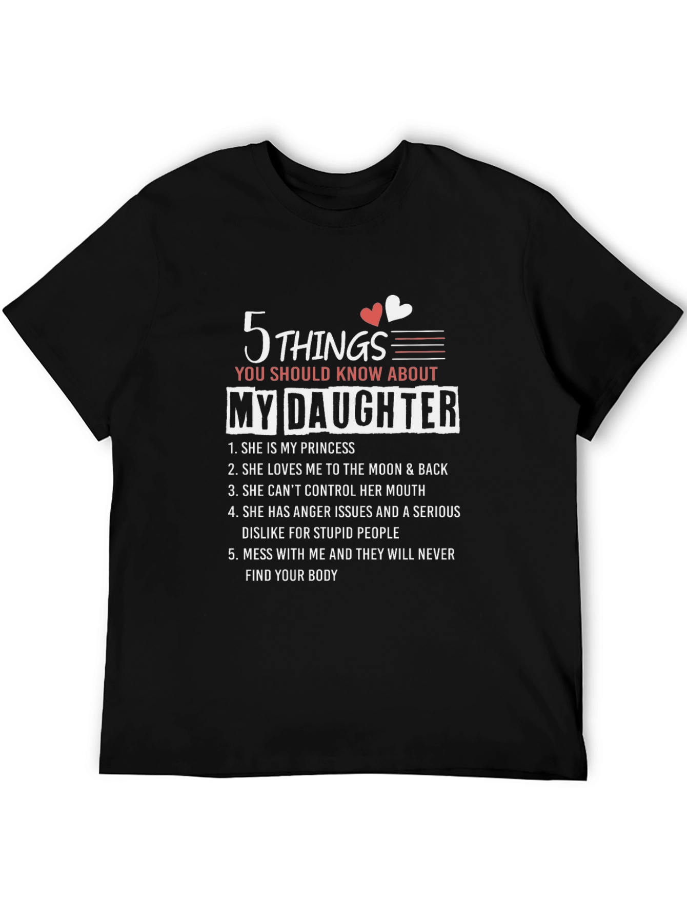 Black My Daughter T-Shirt - 5 Things You Should Know view 5