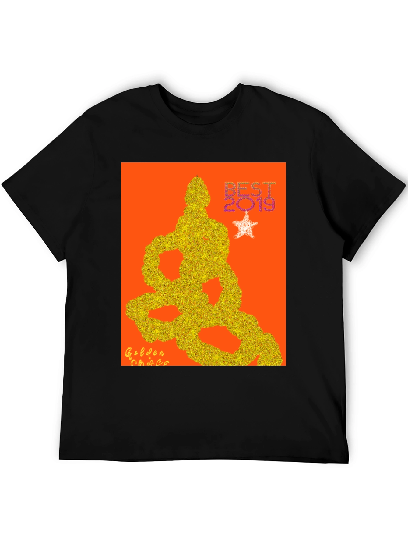 Black Golden Grace T-Shirt view 5