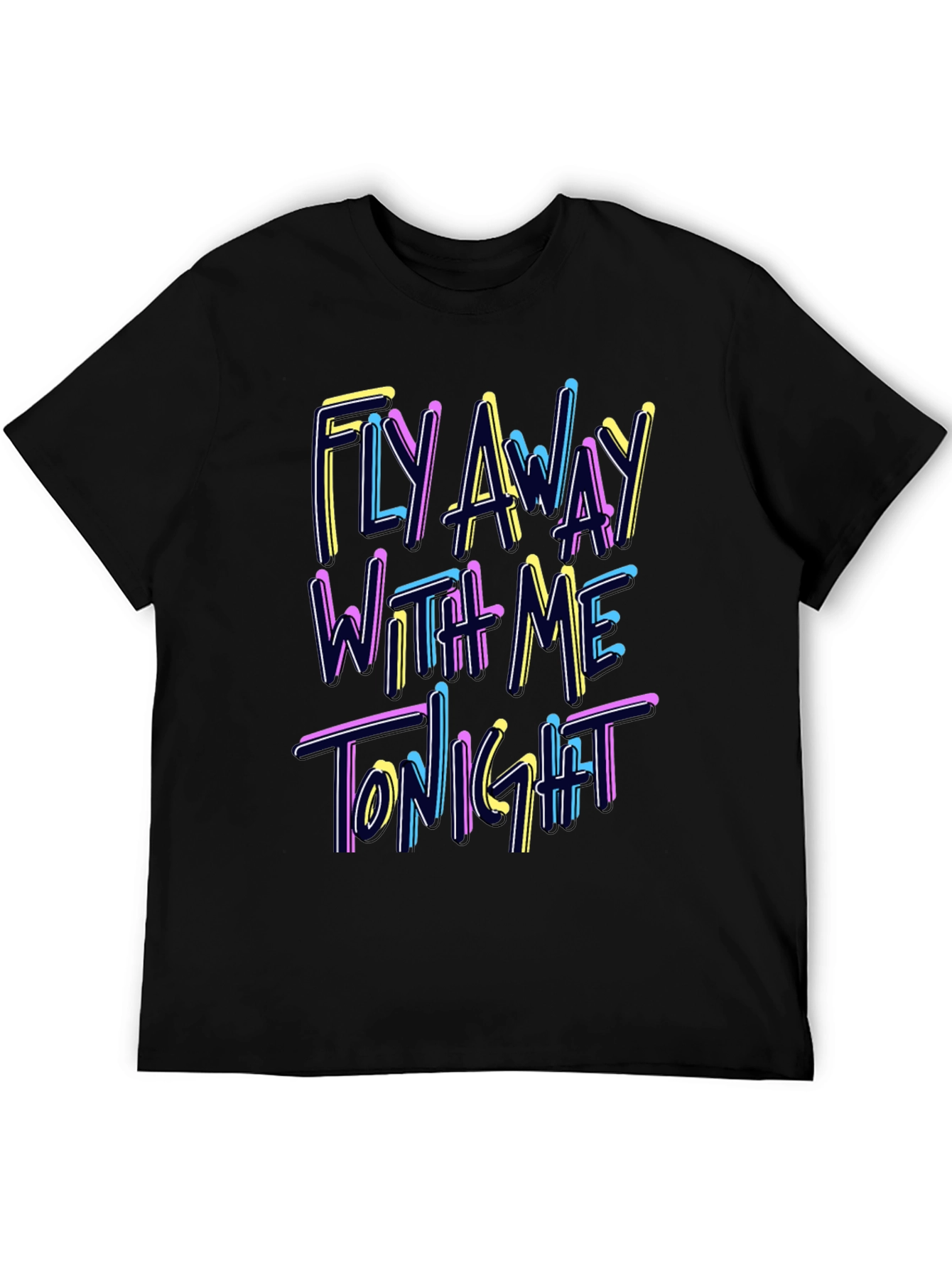 Fly Away With Me Tonight Graphic Tee - 5