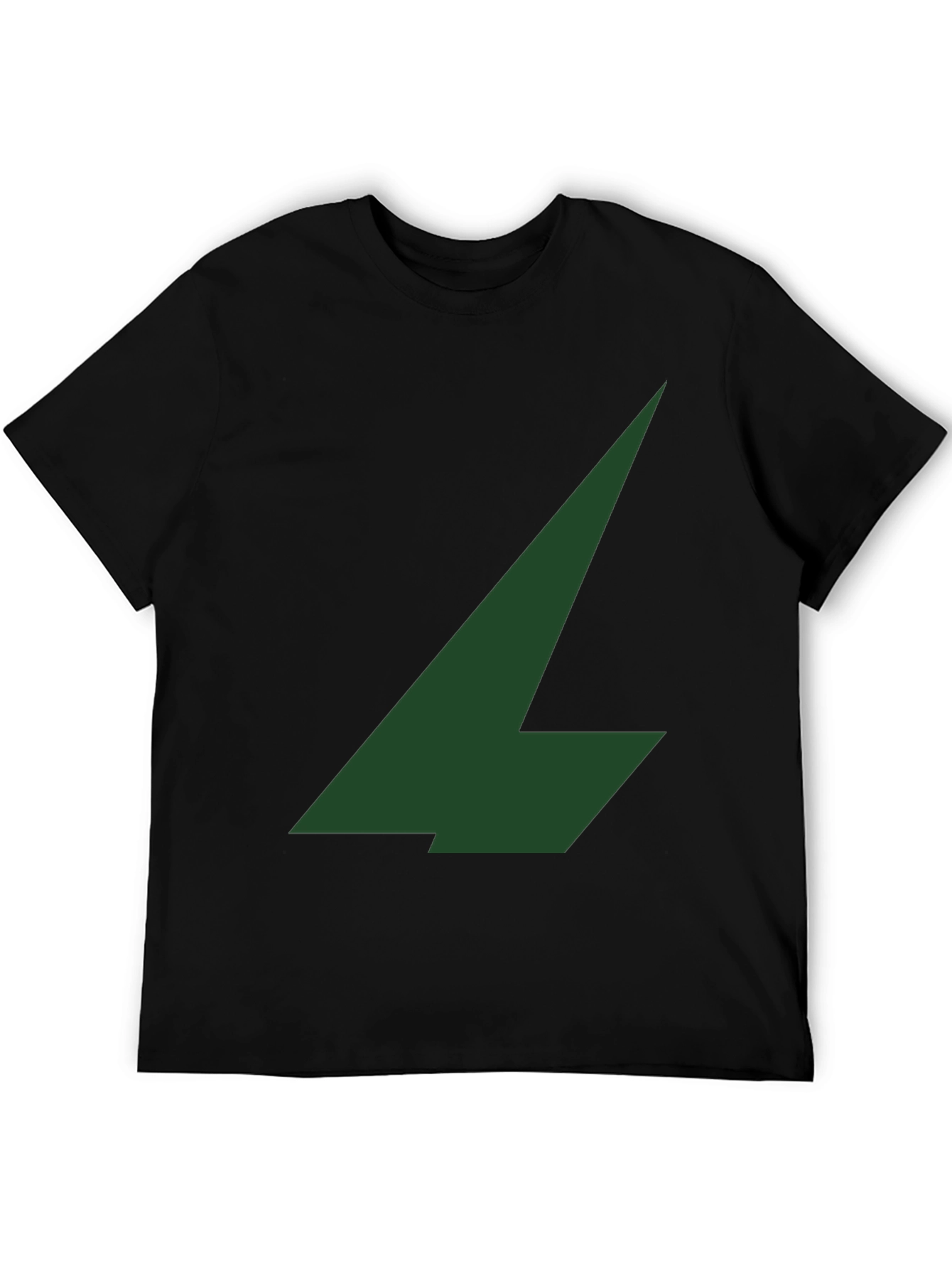 Black Emerald Arrow Graphic Tee - Stylish Menswear view 5