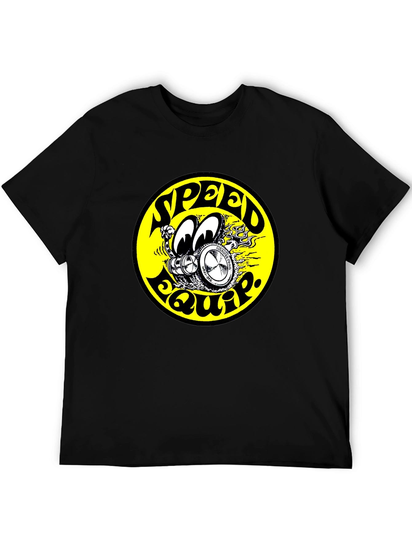 Black Speed Equipment Graphic Tee - Black Cotton view 5