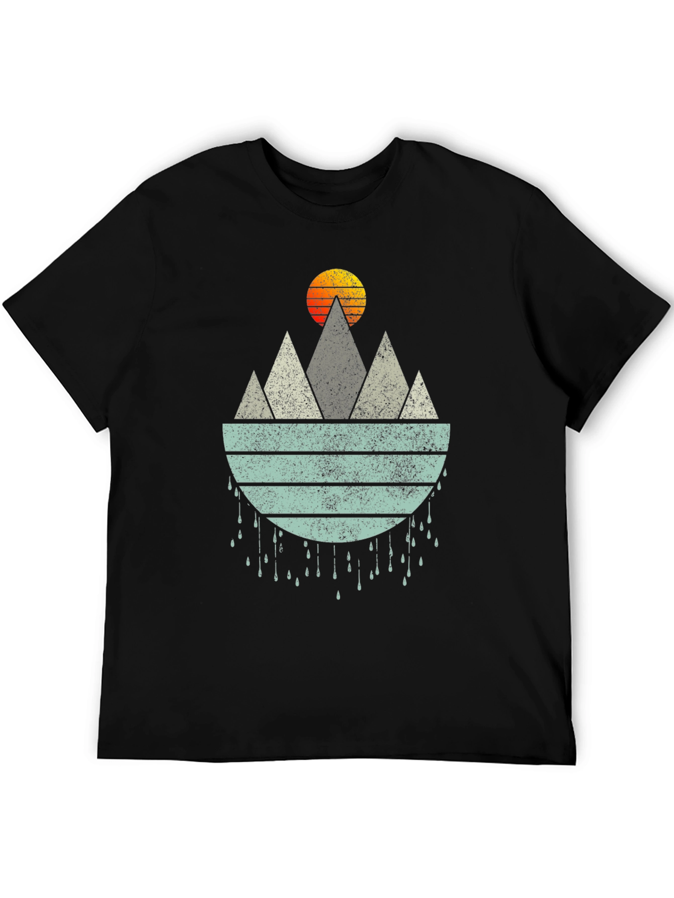 Black Mountain Sunset Graphic Tee view 5