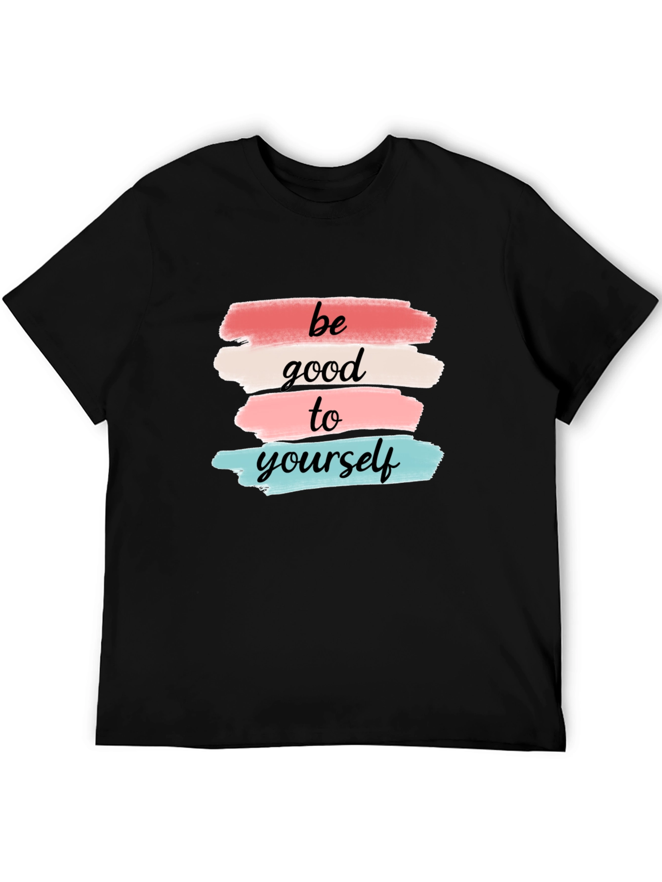 Black Be Good to Yourself Graphic Tee view 5