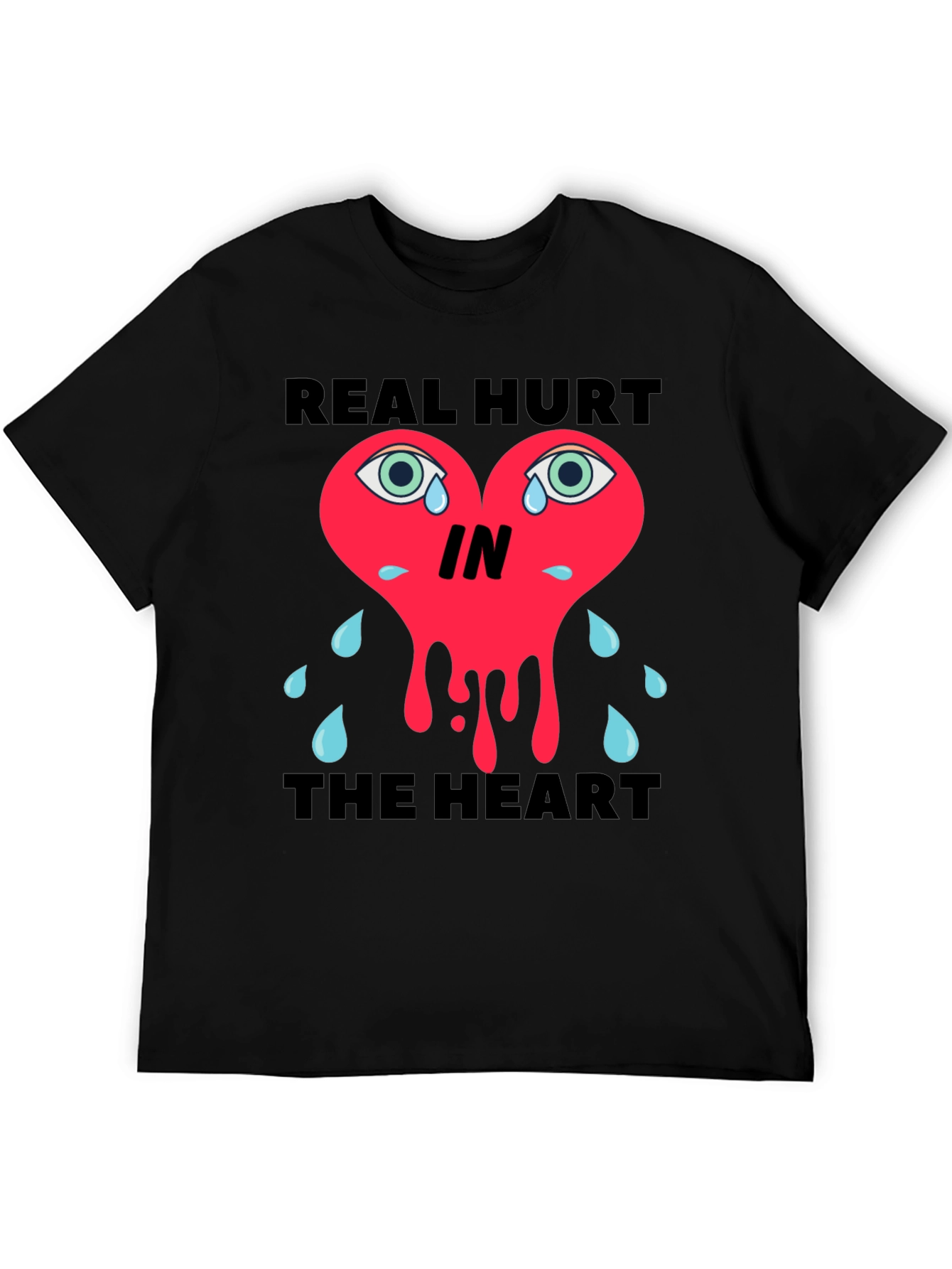 Real Hurt in the Heart Graphic Tee - 5