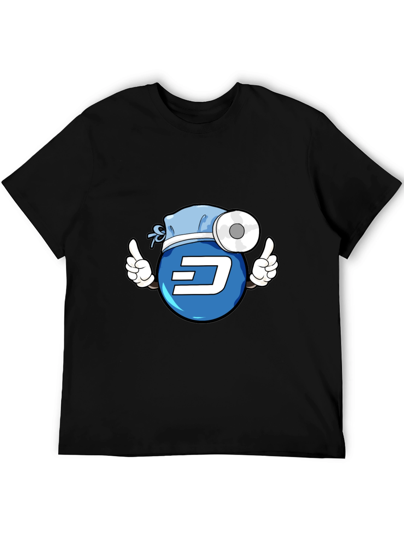 Black Novelty Crypto Dash Doctor T-Shirt view 5