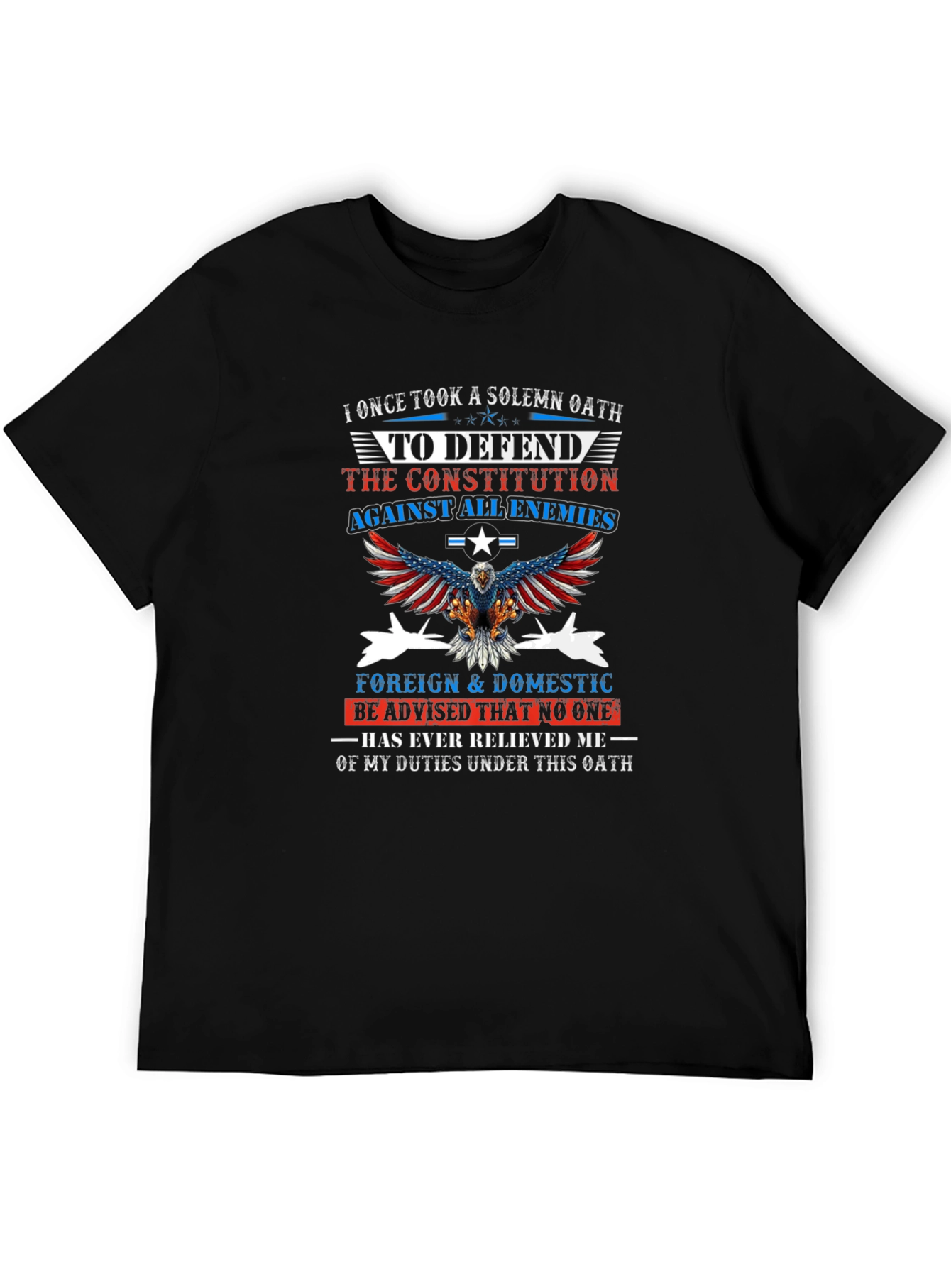Oath to Defend Constitution Graphic Tee - 5