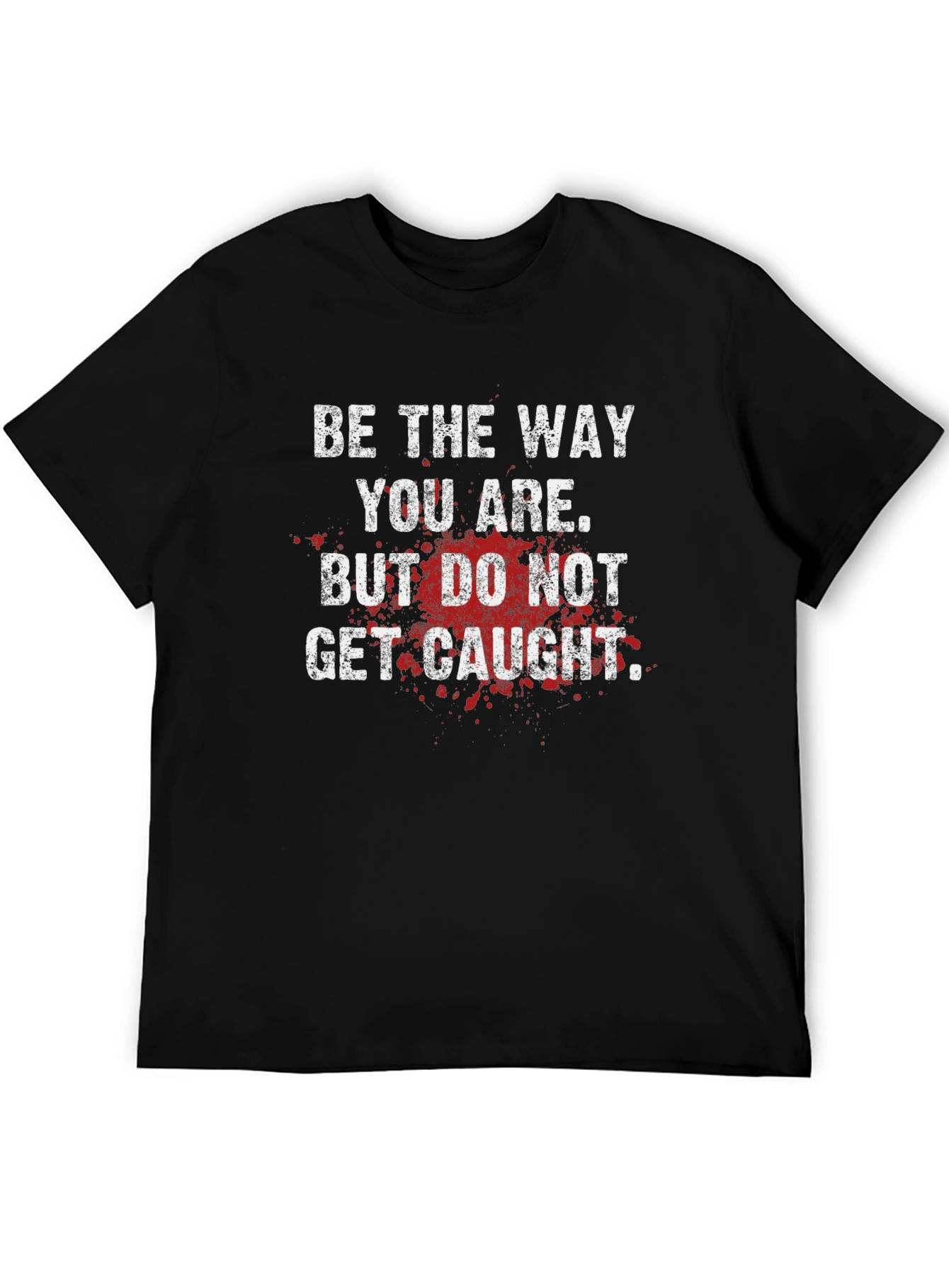 Black Be the Way You Are Graphic Tee view 5