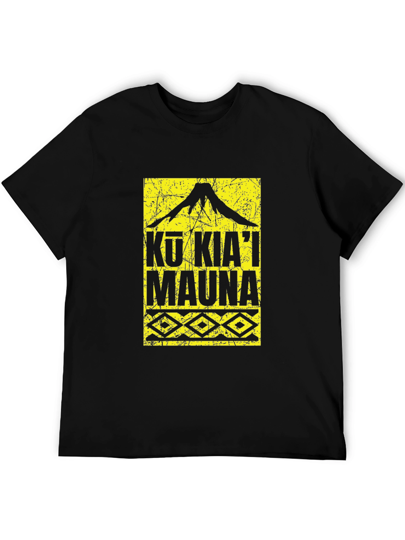 Black Kū Kiaʻi Mauna Black T-Shirt view 5