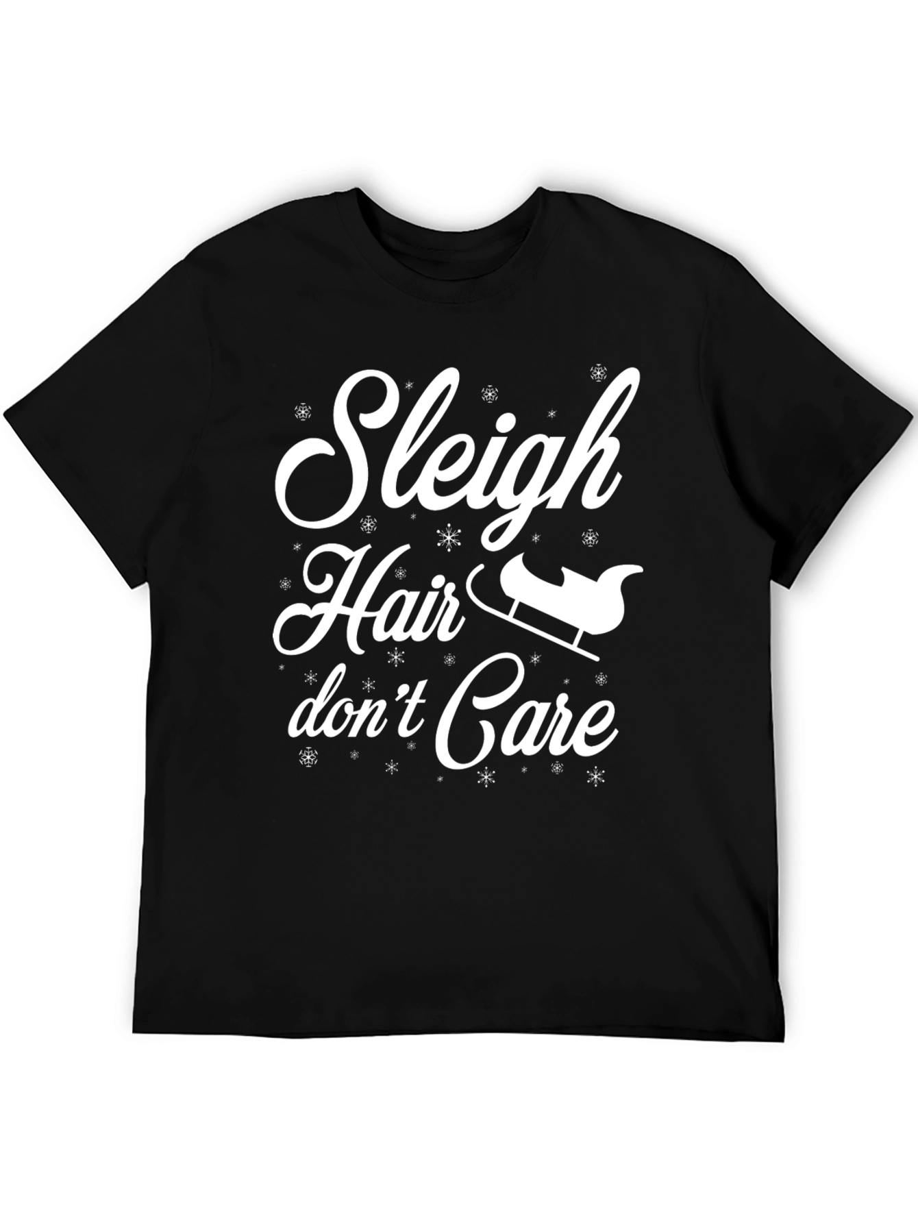 Sleigh Hair Don't Care Graphic Tee - 5