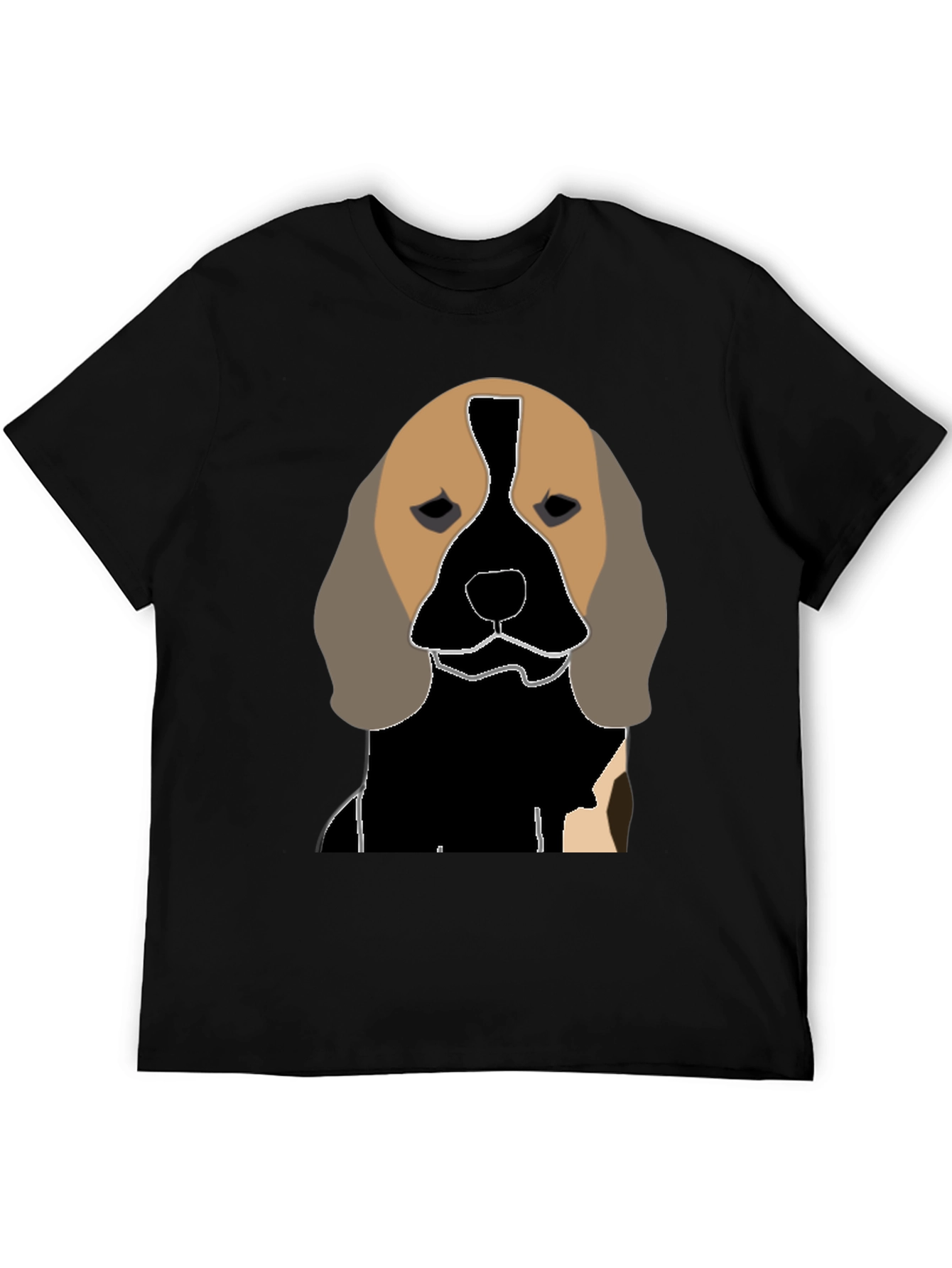 Black Dog Graphic Tee - Unique Canine Design view 5