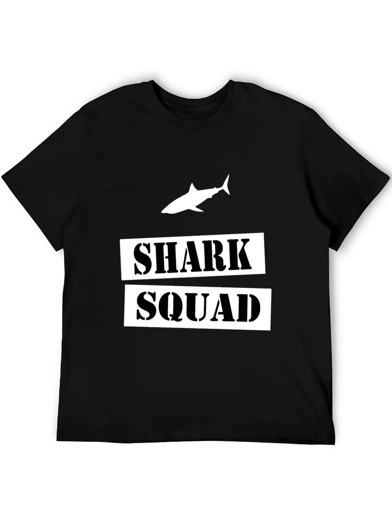 Black Shark Squad Graphic T-Shirt - Black view 5