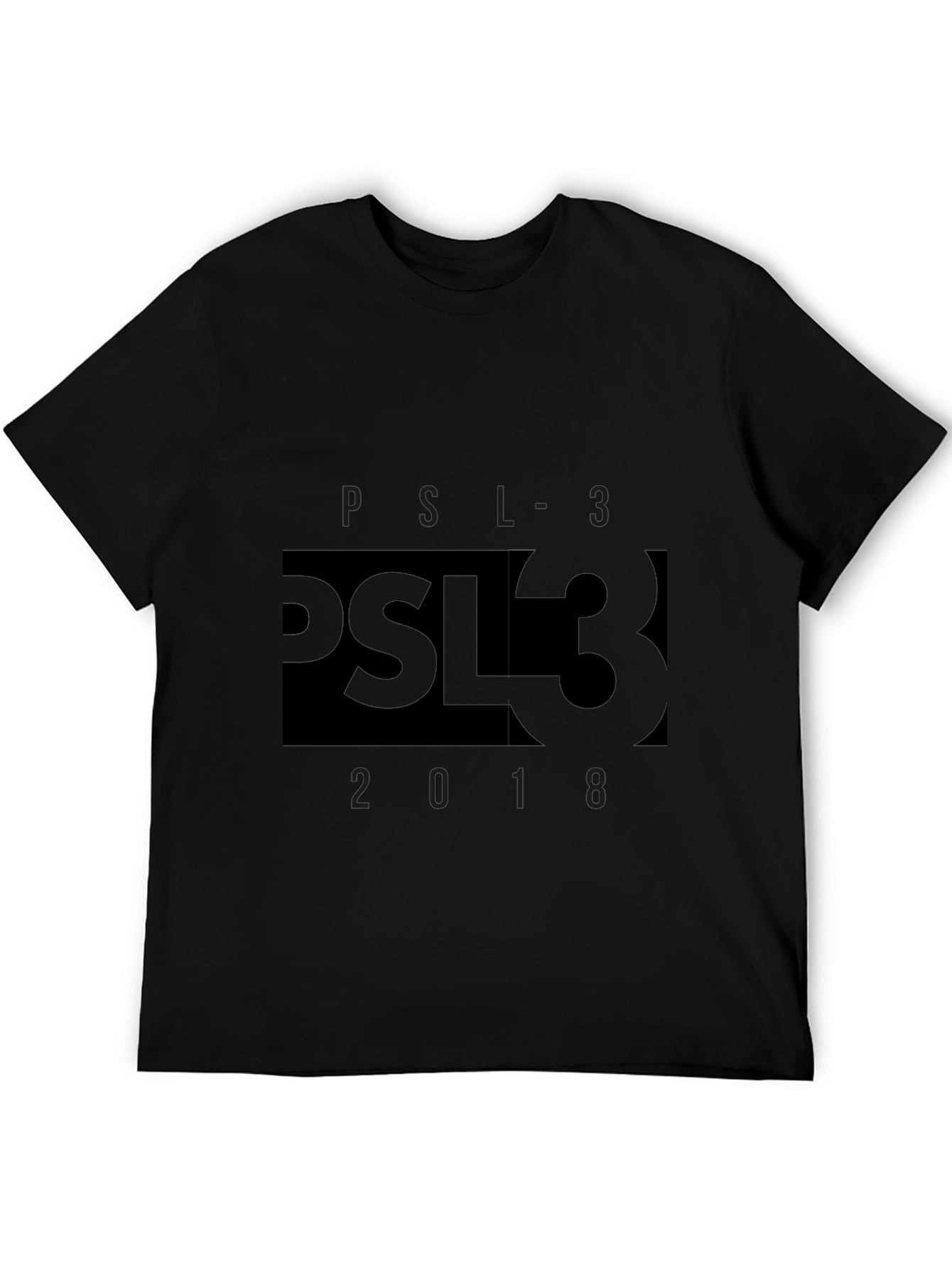 Black PSL 3 2018 Black T-Shirt view 5