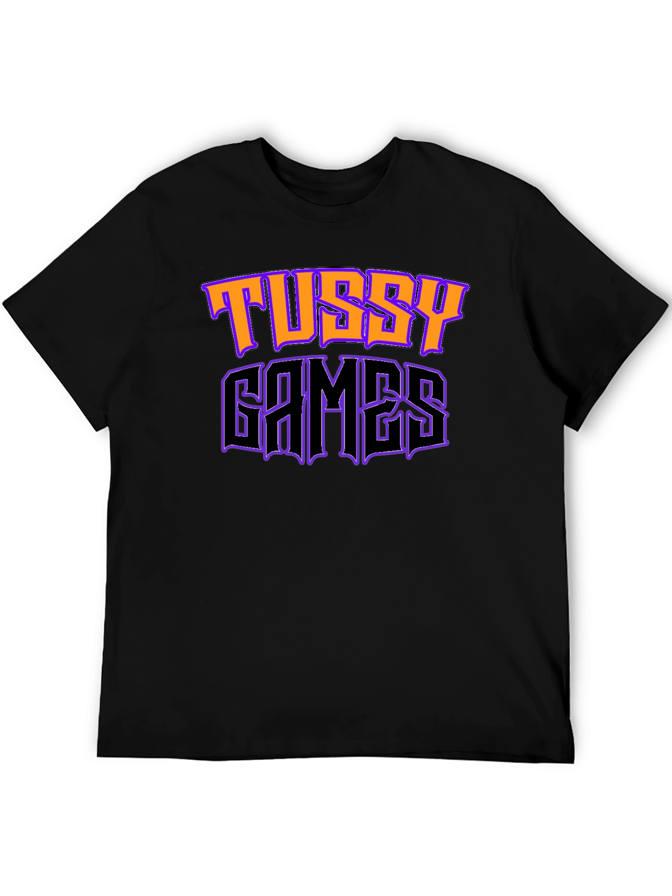Black Tussy Games Graphic T-Shirt | Black view 5