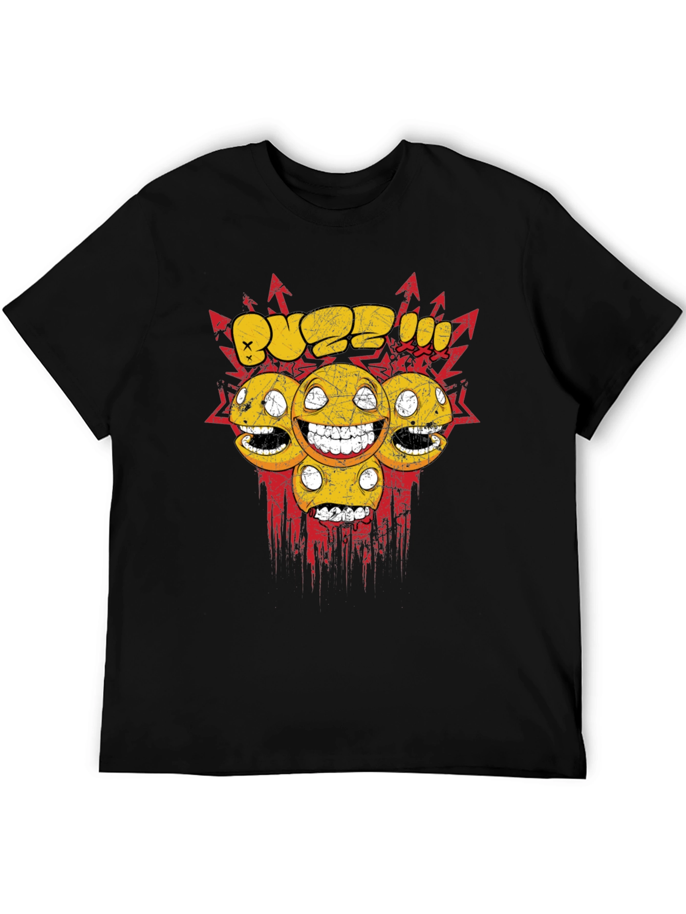 Black BuzzKill Graphic Tee - Dark Humor Shirt view 5
