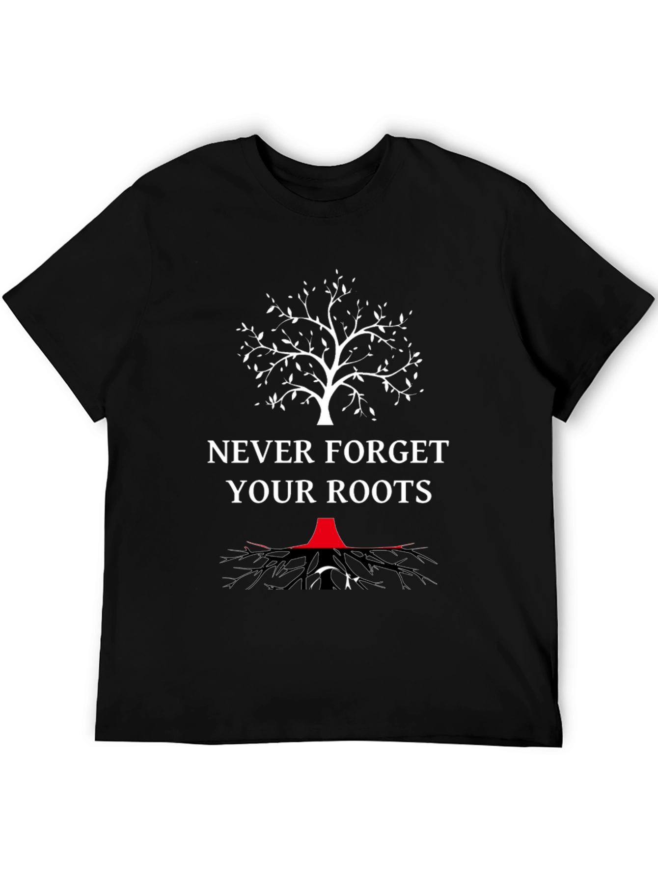 Never Forget Your Roots Graphic T-Shirt - 5