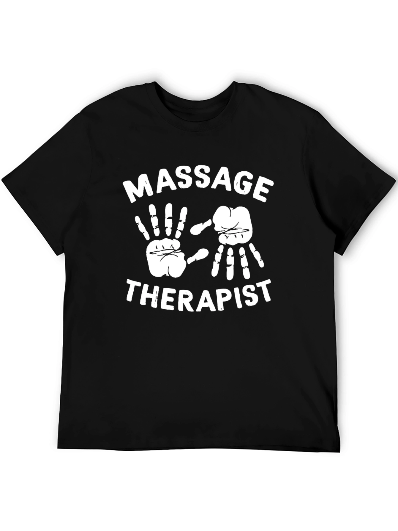 Massage Therapist Black T-Shirt - 5