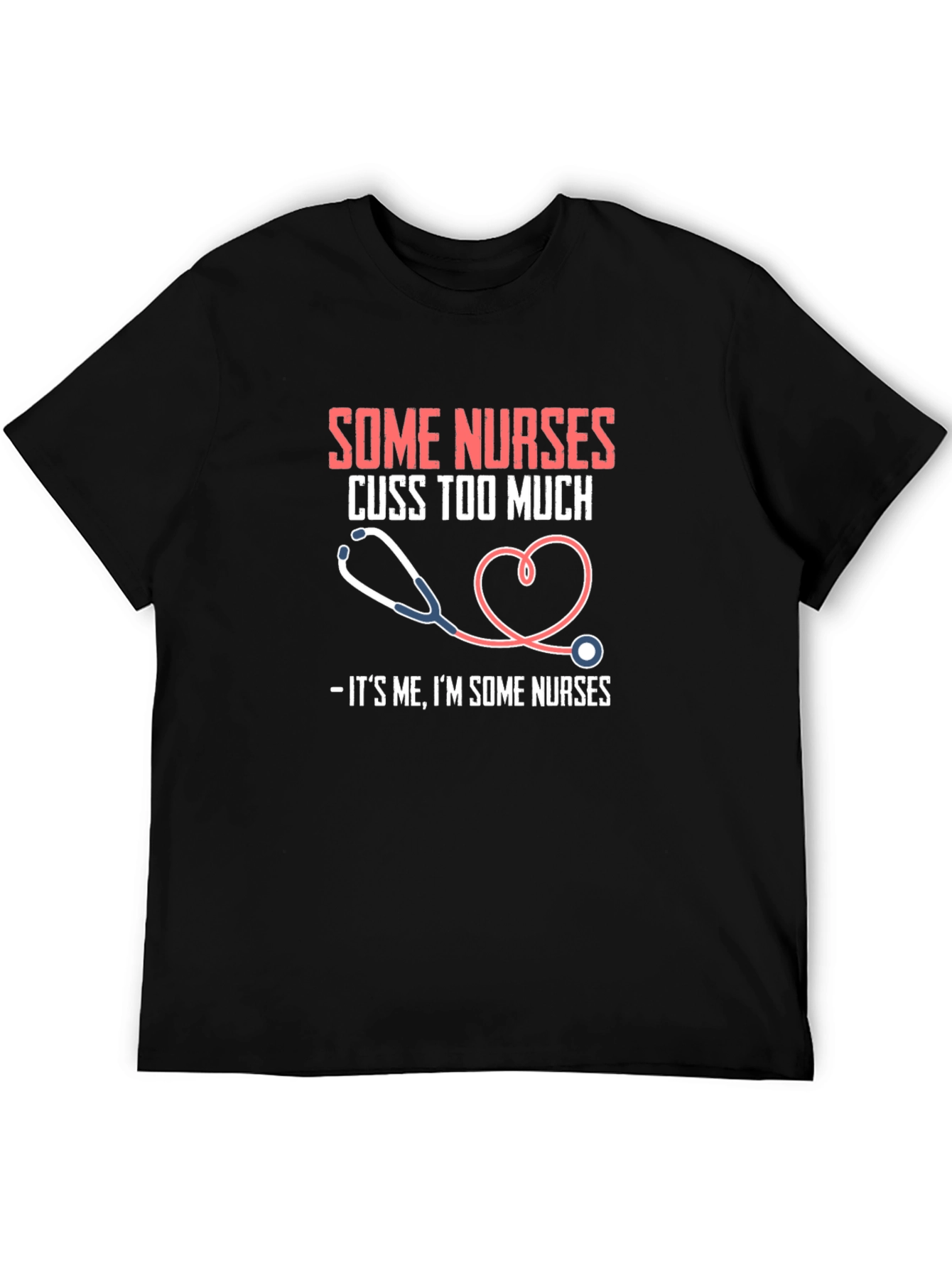Black Some Nurses T-Shirt Funny Graphic Tee view 5
