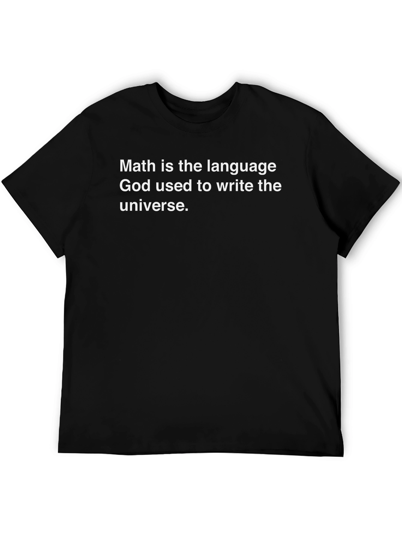 Black Math is the Language of God T-Shirt view 5