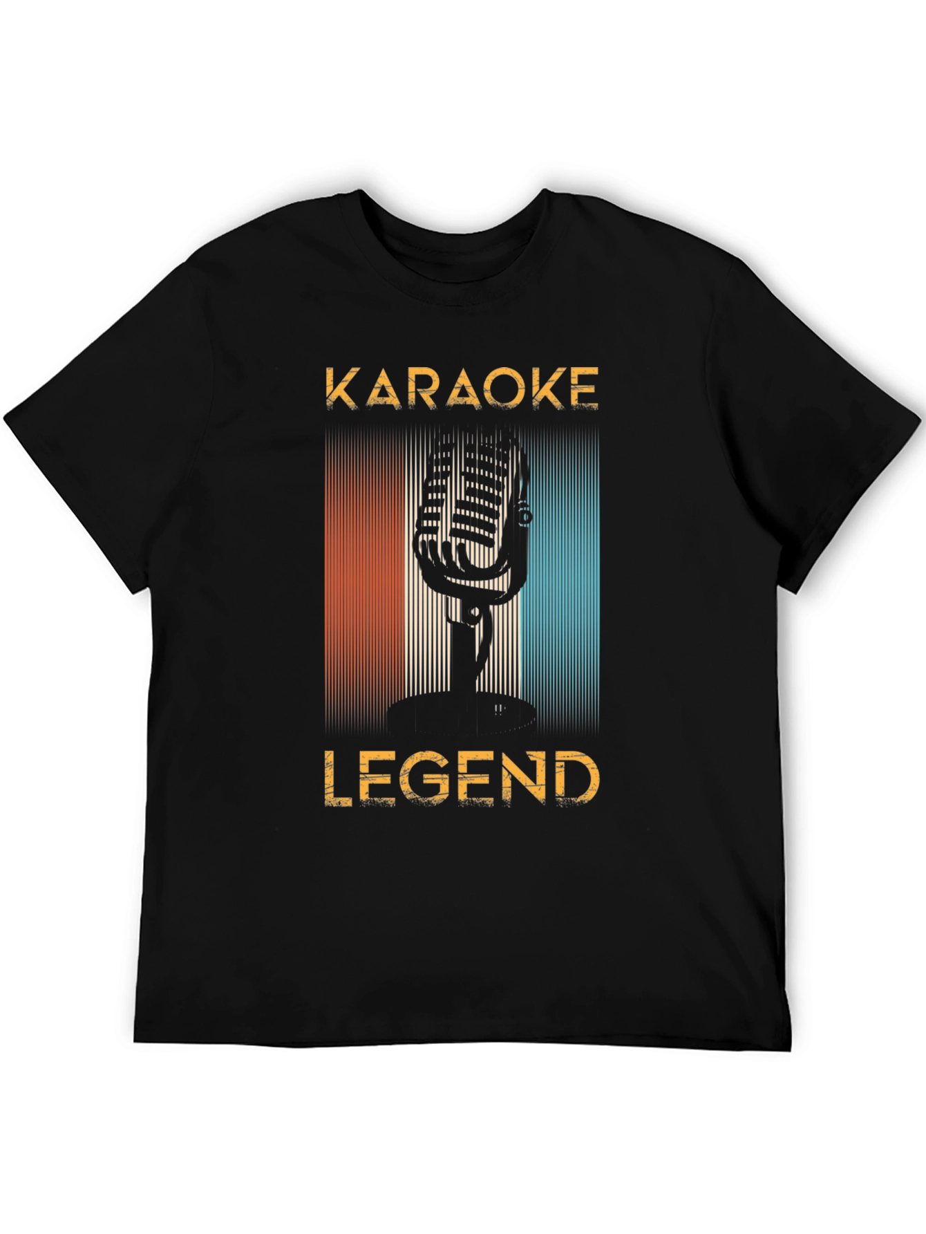 Black Karaoke Legend Graphic Tee view 5