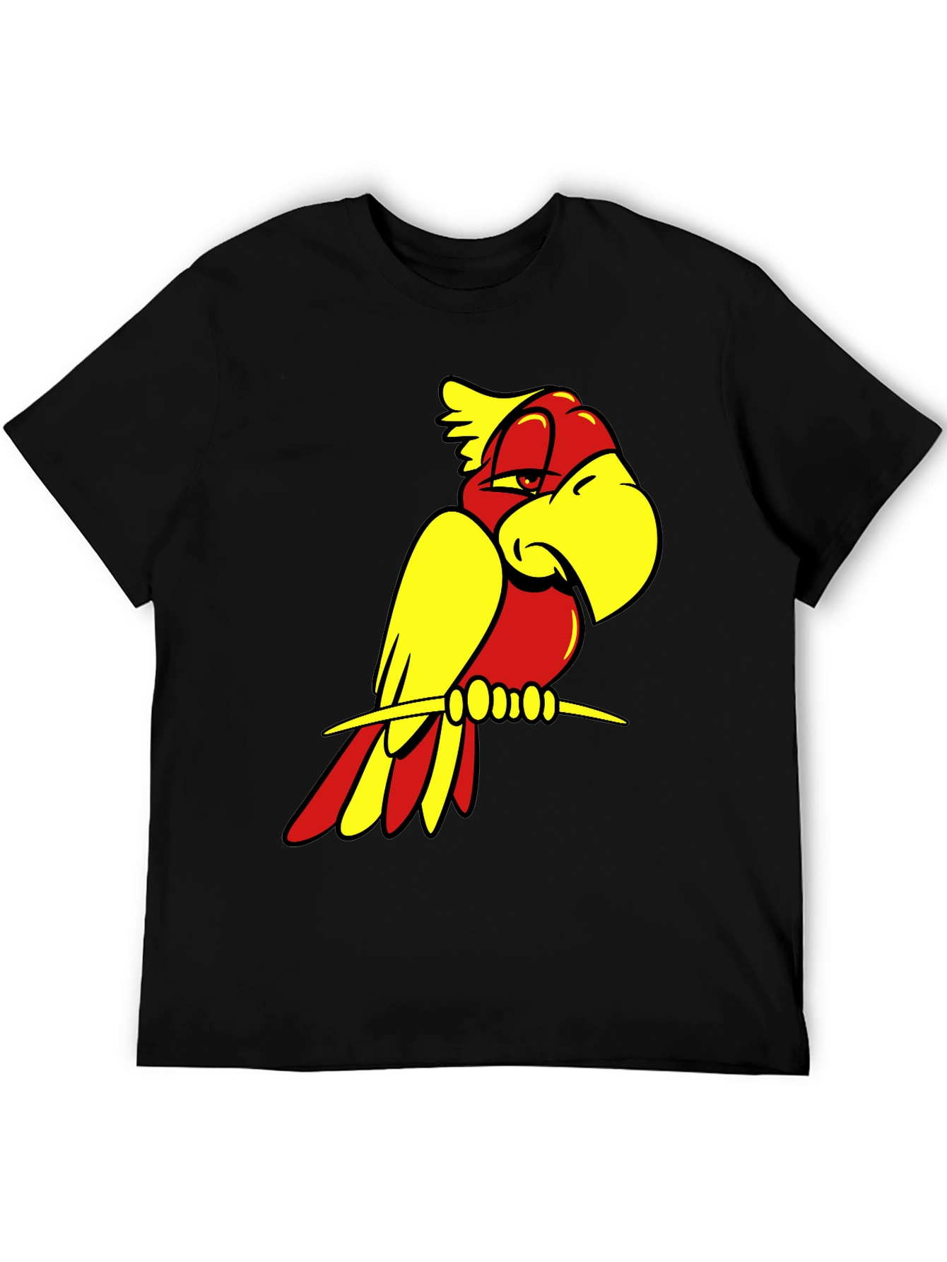 Cool Parrot Graphic Tee - 5