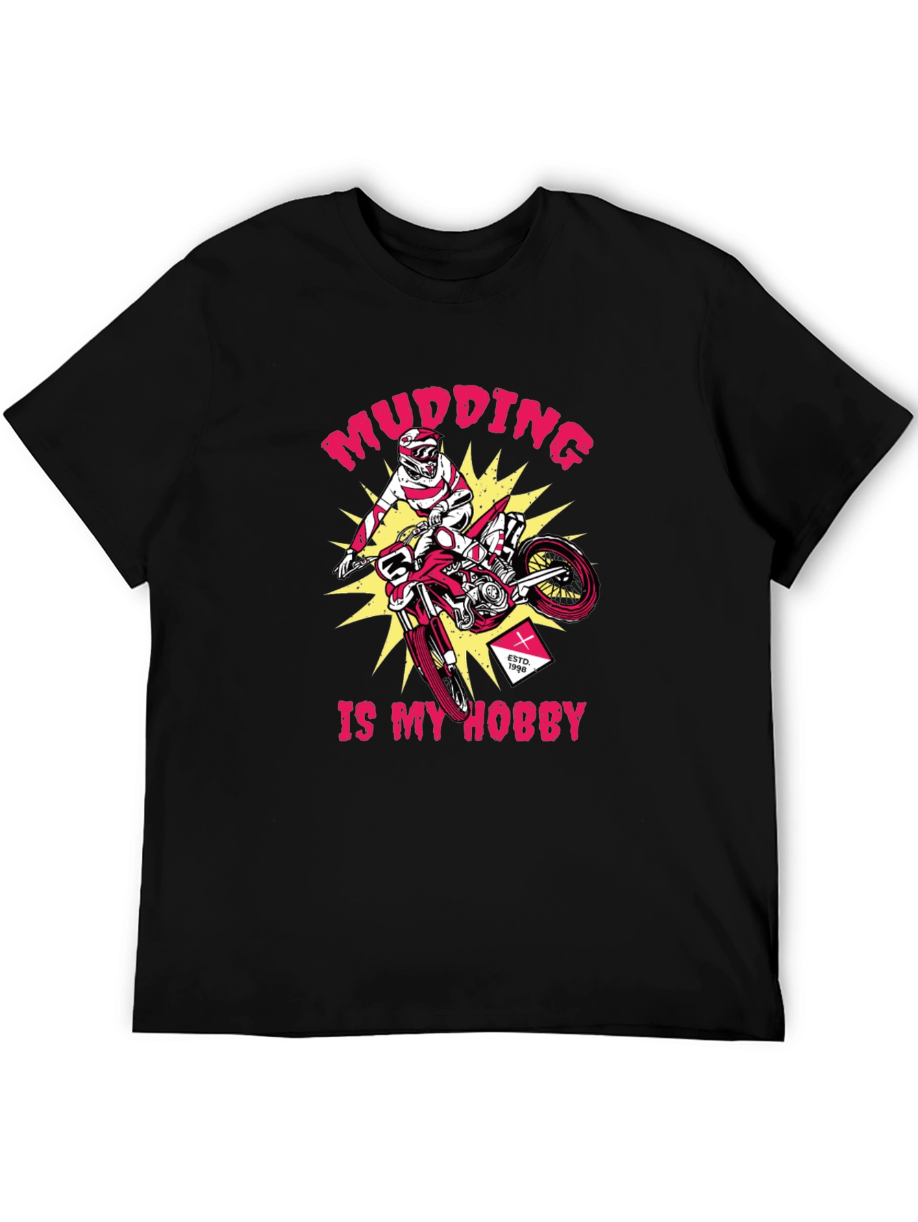 Mudding is My Hobby Graphic T-Shirt - 5